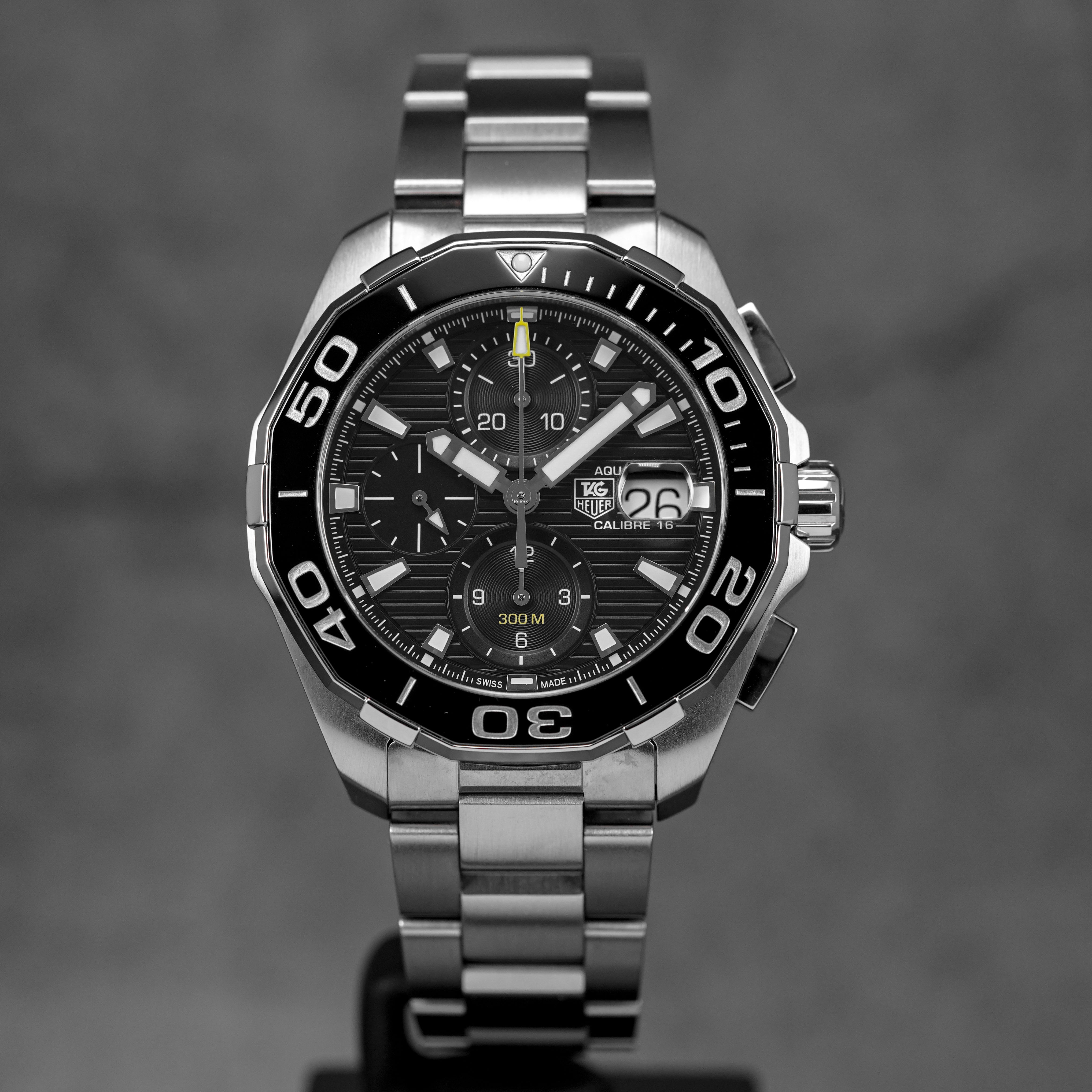 harga tag heuer aquaracer calibre 16 black