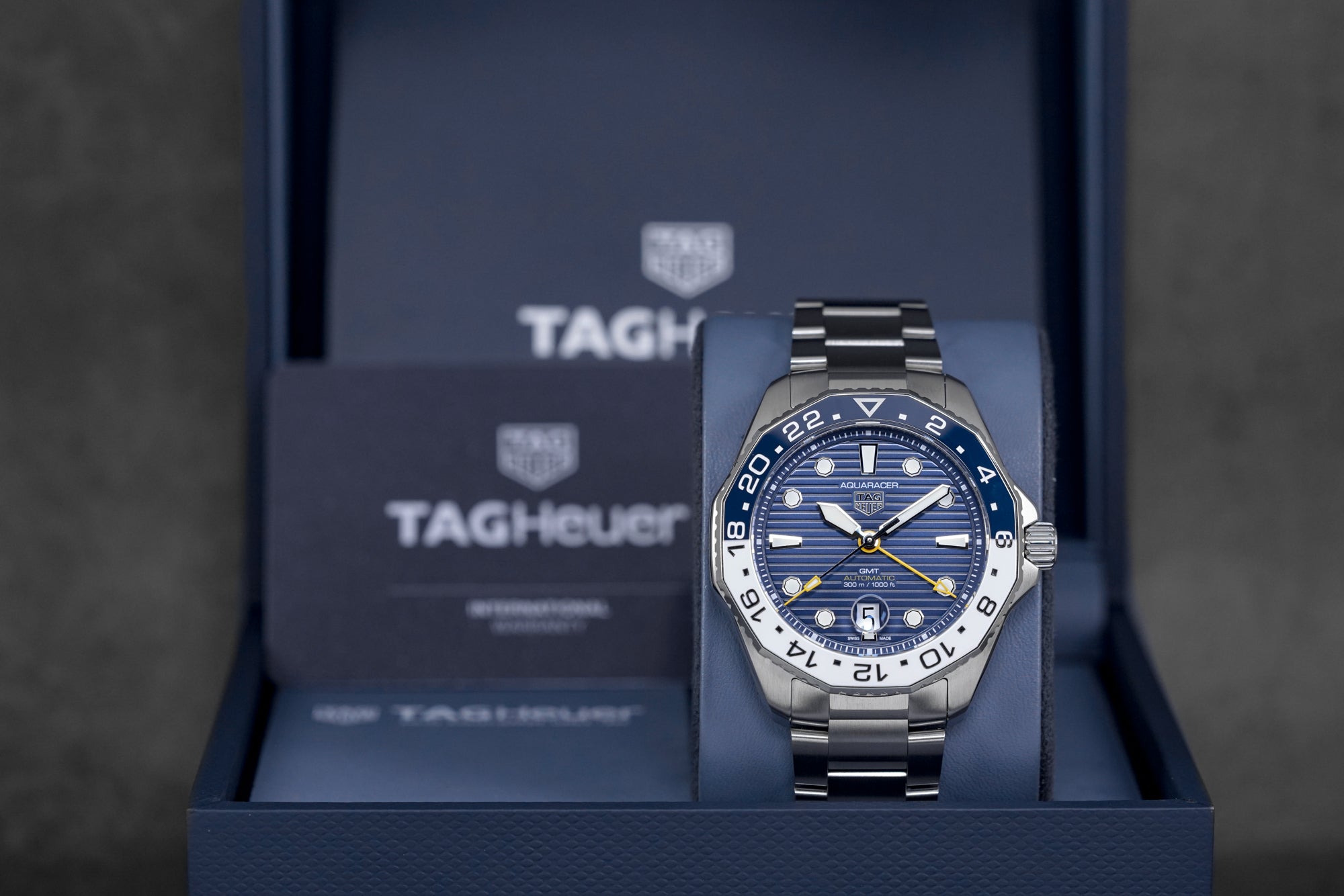 AQUARACER 300M GMT 'SMURF' (2022)
