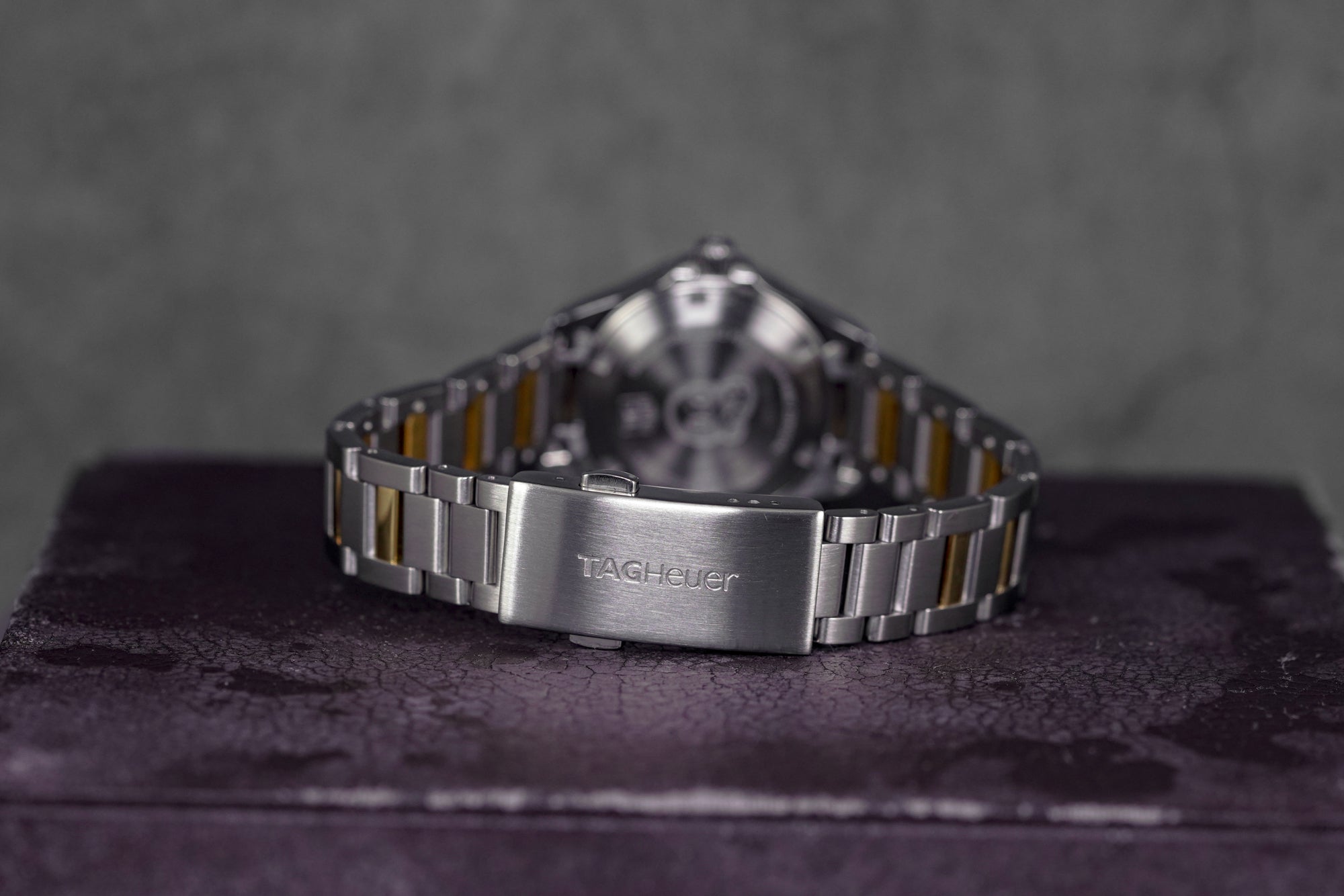 AQUARACER LADY 27MM TWOTONE YELLOWGOLD MOP DIAMOND DIAL (2015)