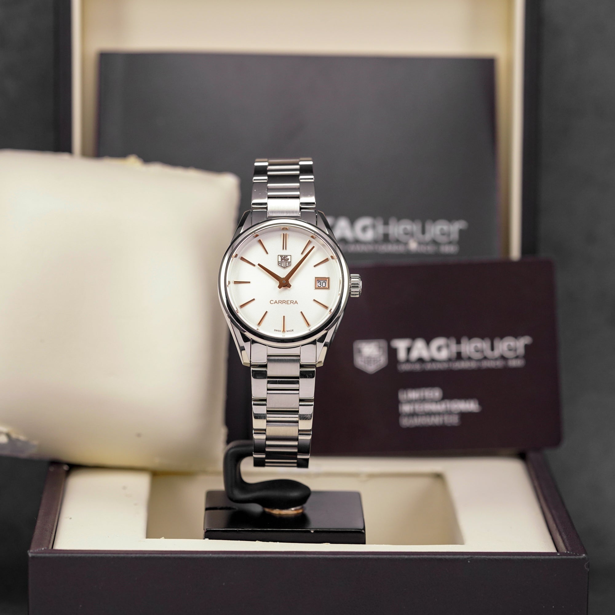 CARRERA DATE 32MM SILVER DIAL (2016)
