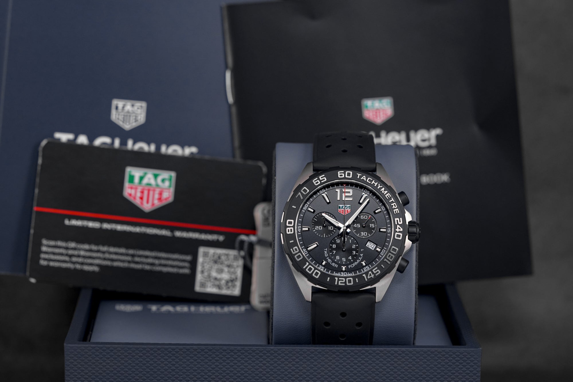 FORMULA 1 CHRONOGRAPH 43MM BLACK DIAL (2026)