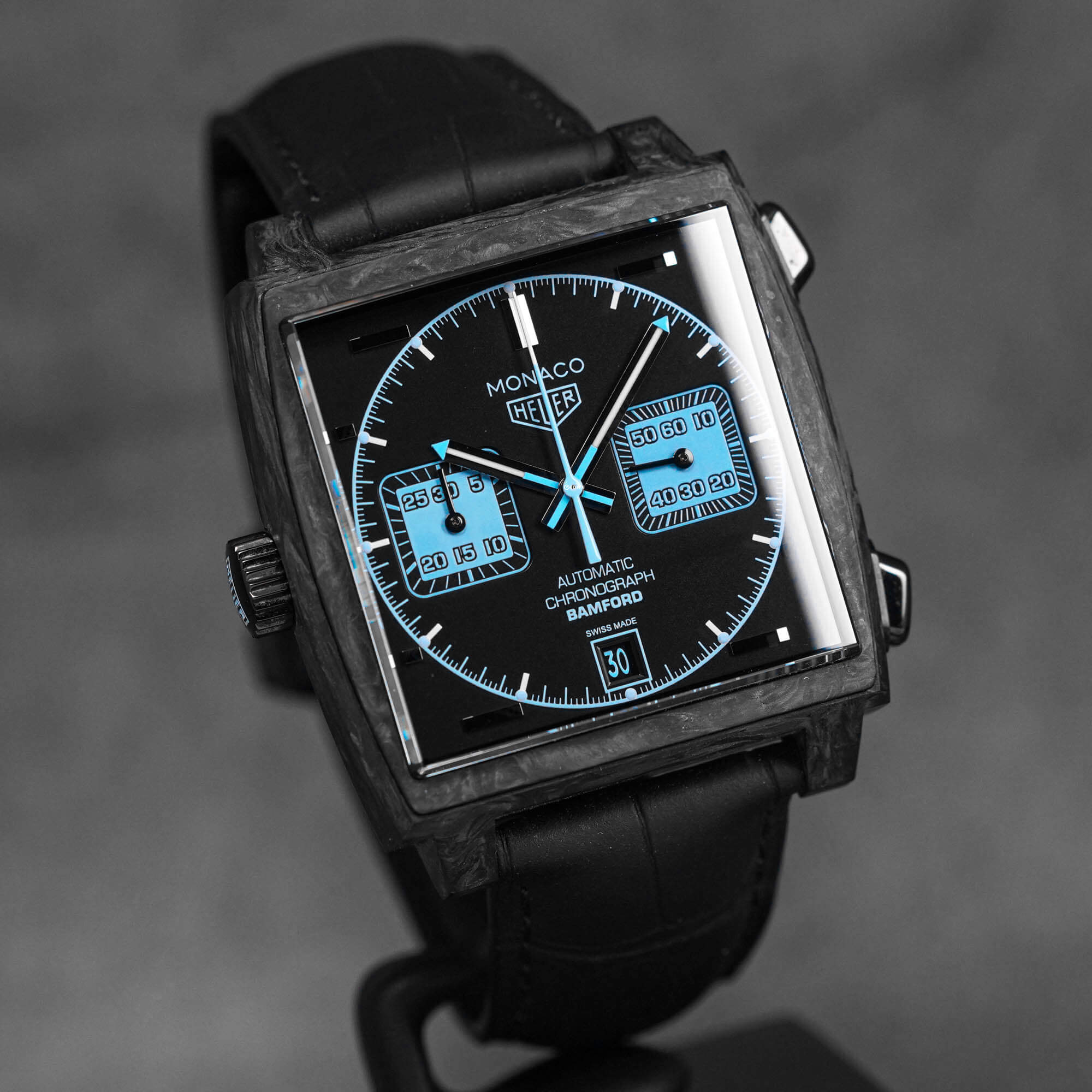 MONACO CALIBRE 11 CARBON 'BAMFORD' LIMITED EDITION (2018)