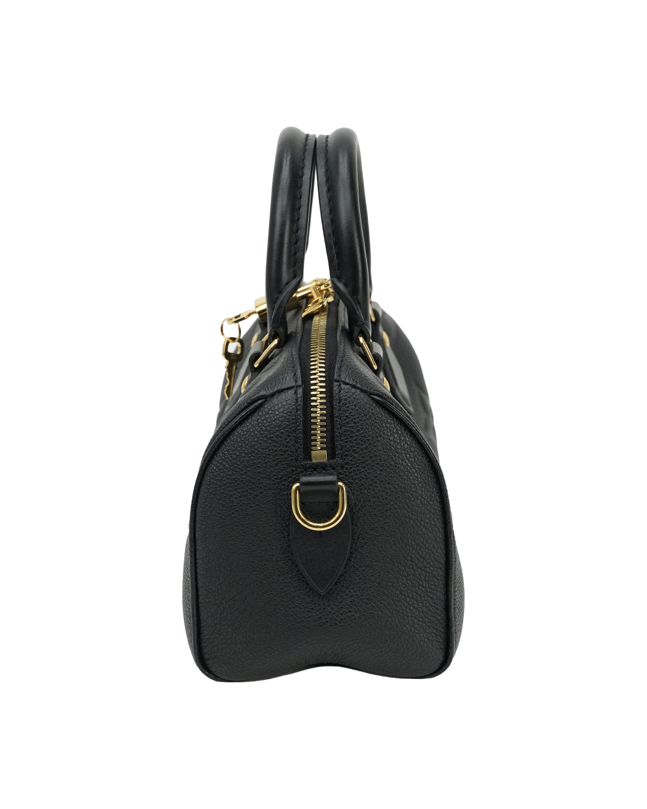 MONOGRAM EMPREINTE SPEEDY BANDOULIÈRE 20 BLACK