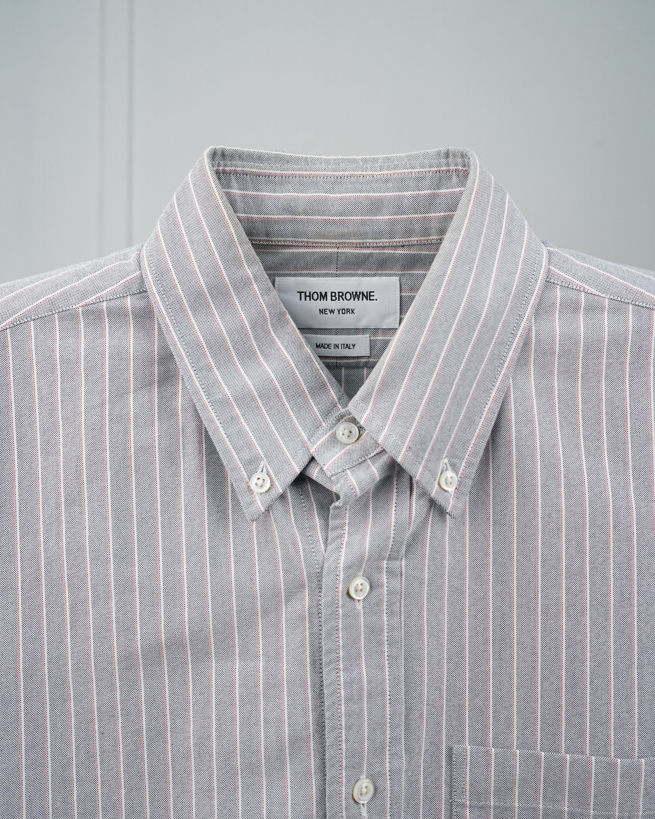 STRIPE LONG SLEEVES SHIRT MEDIUM GREY SIZE 3