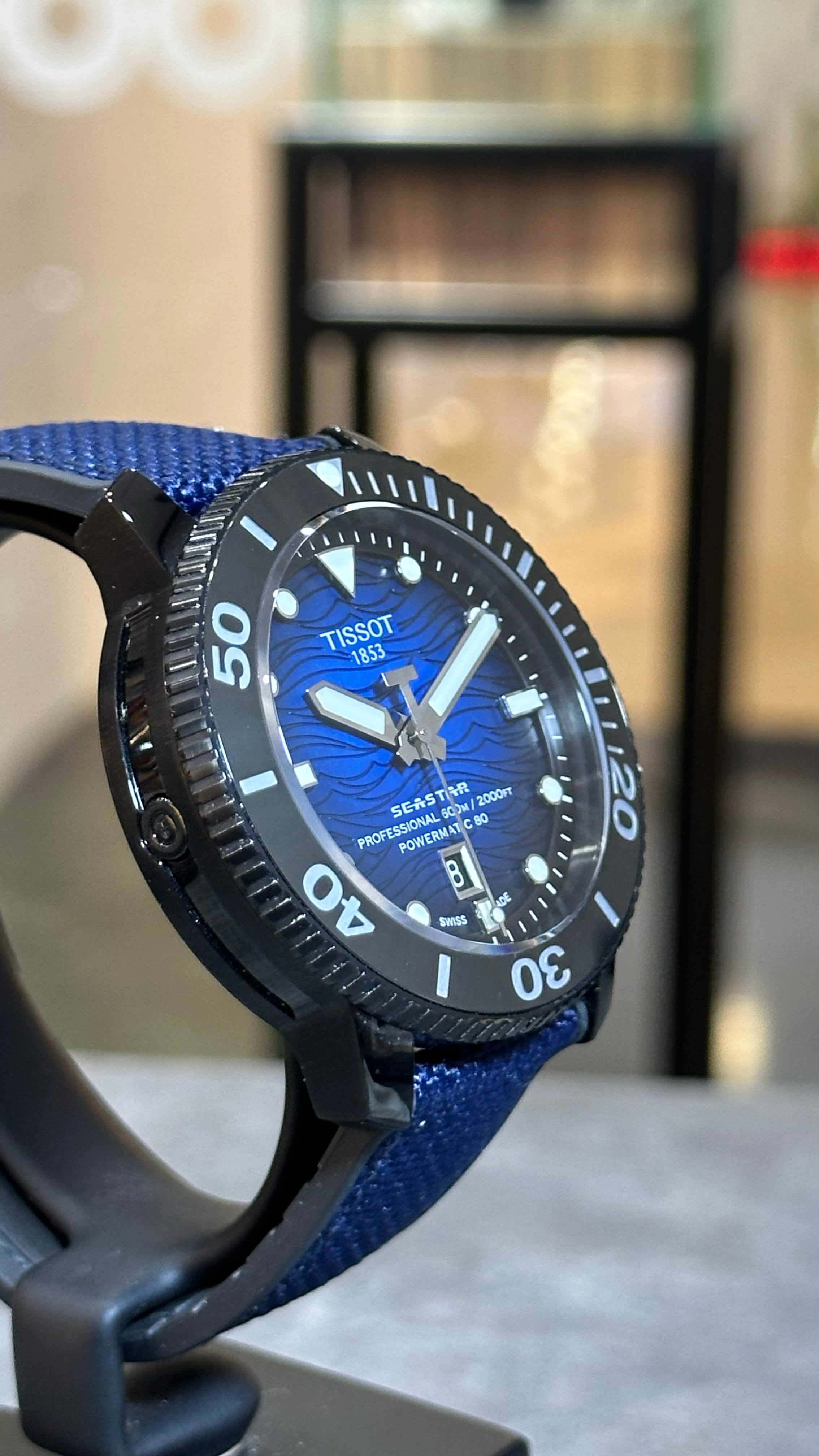 SEASTRAR 2000 46MM STEEL BLACK PVD BLUE DIAL (2023)