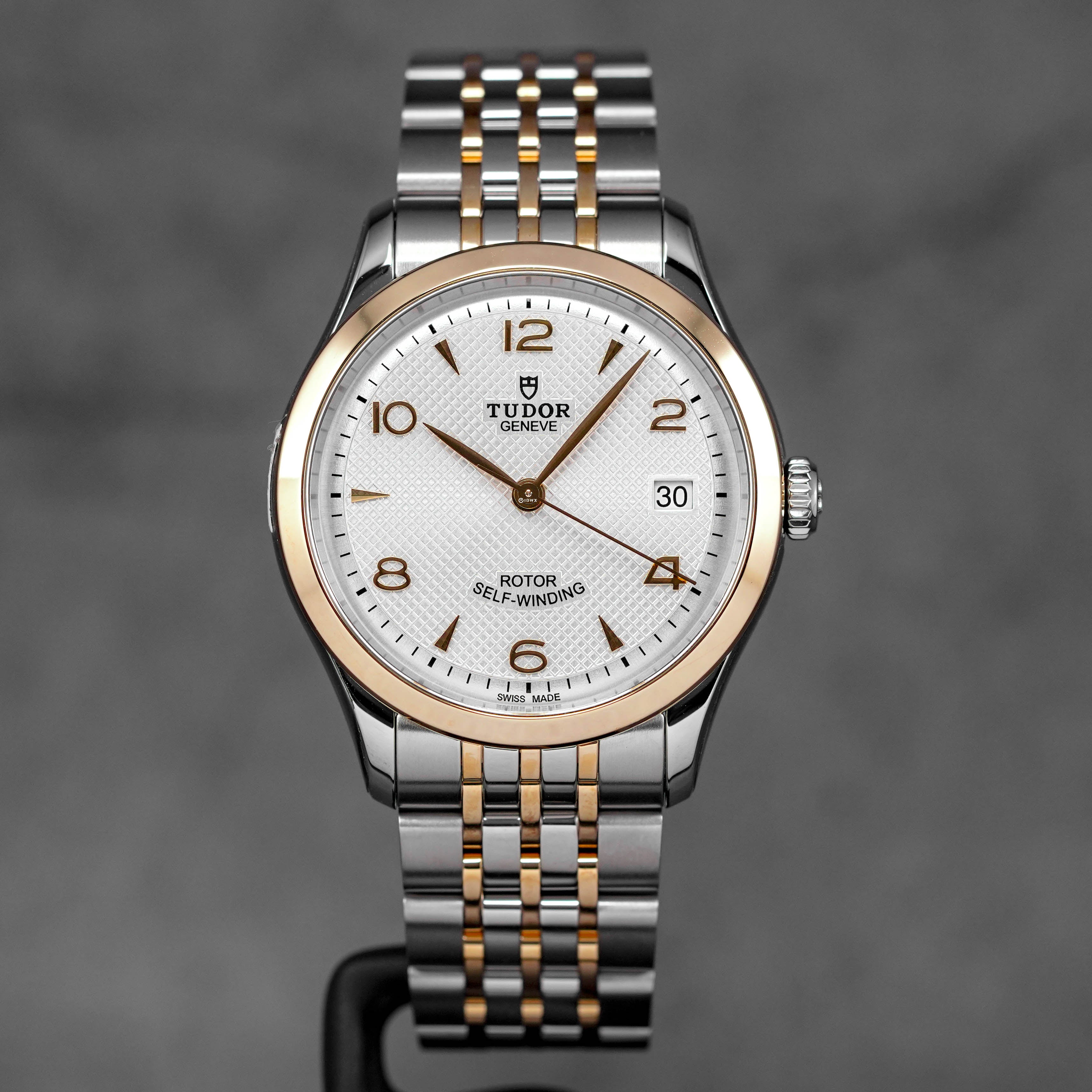 harga tudor 1926 36 twotone rosegold white tebaru