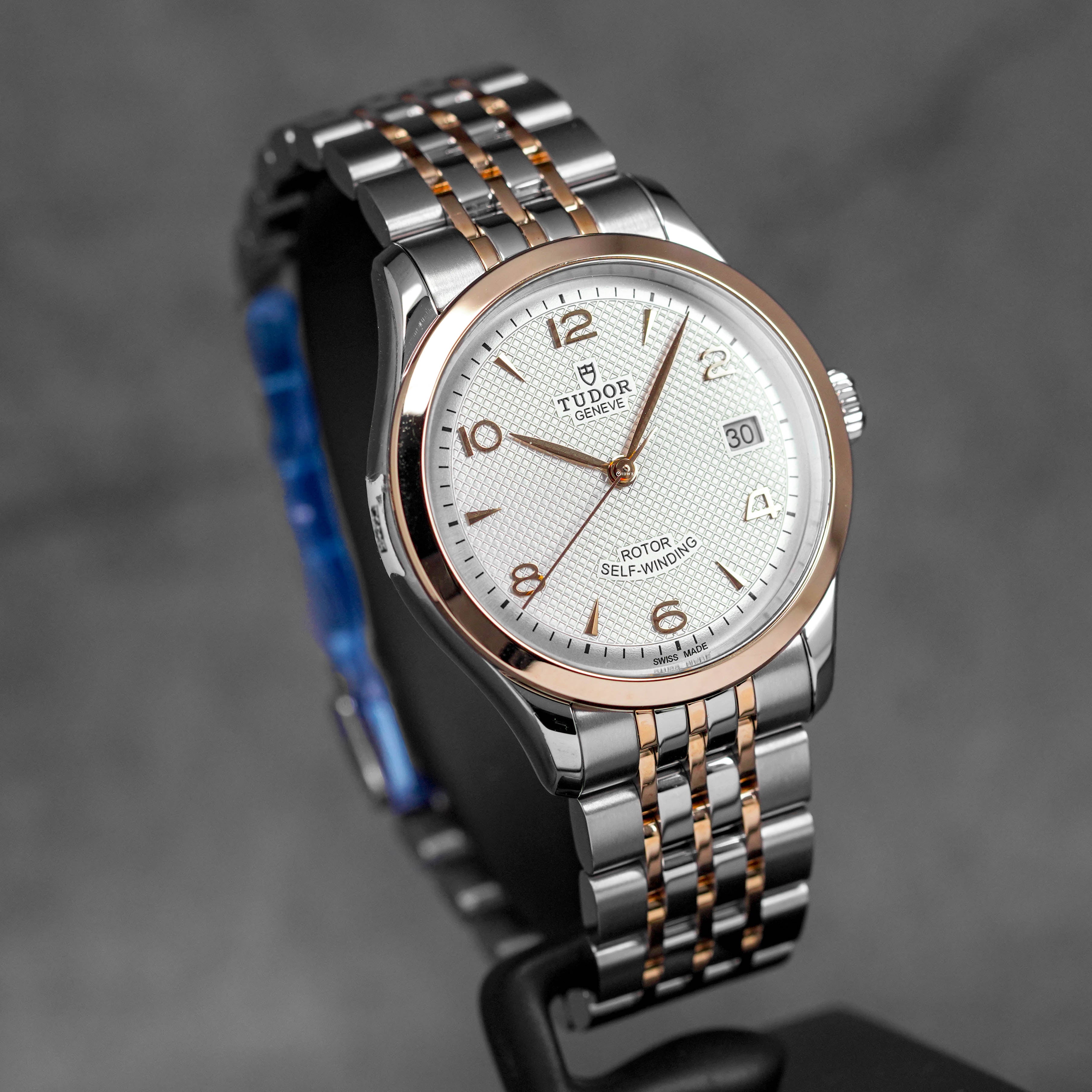 harga tudor 1926 36 twotone rosegold white tebaru