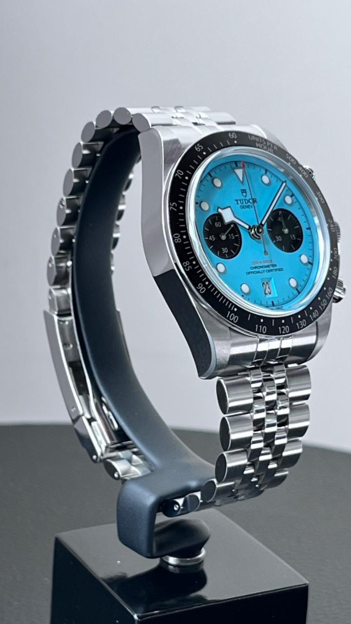 BLACK BAY CHRONO 'FLAMINGO' BLUE TURQUOISE DIAL (2025)
