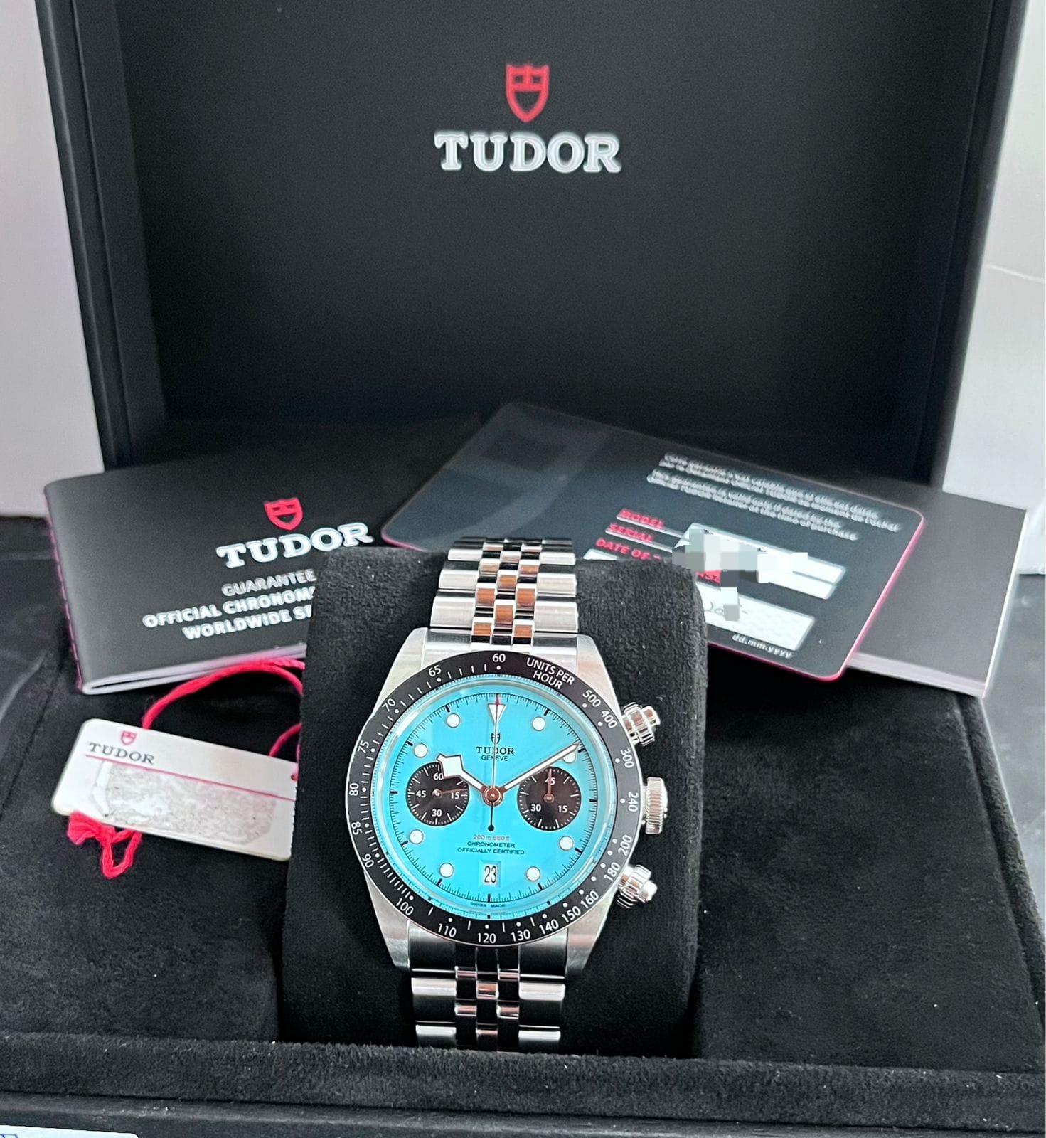 BLACK BAY CHRONO 'FLAMINGO' BLUE TURQUOISE DIAL (2025)