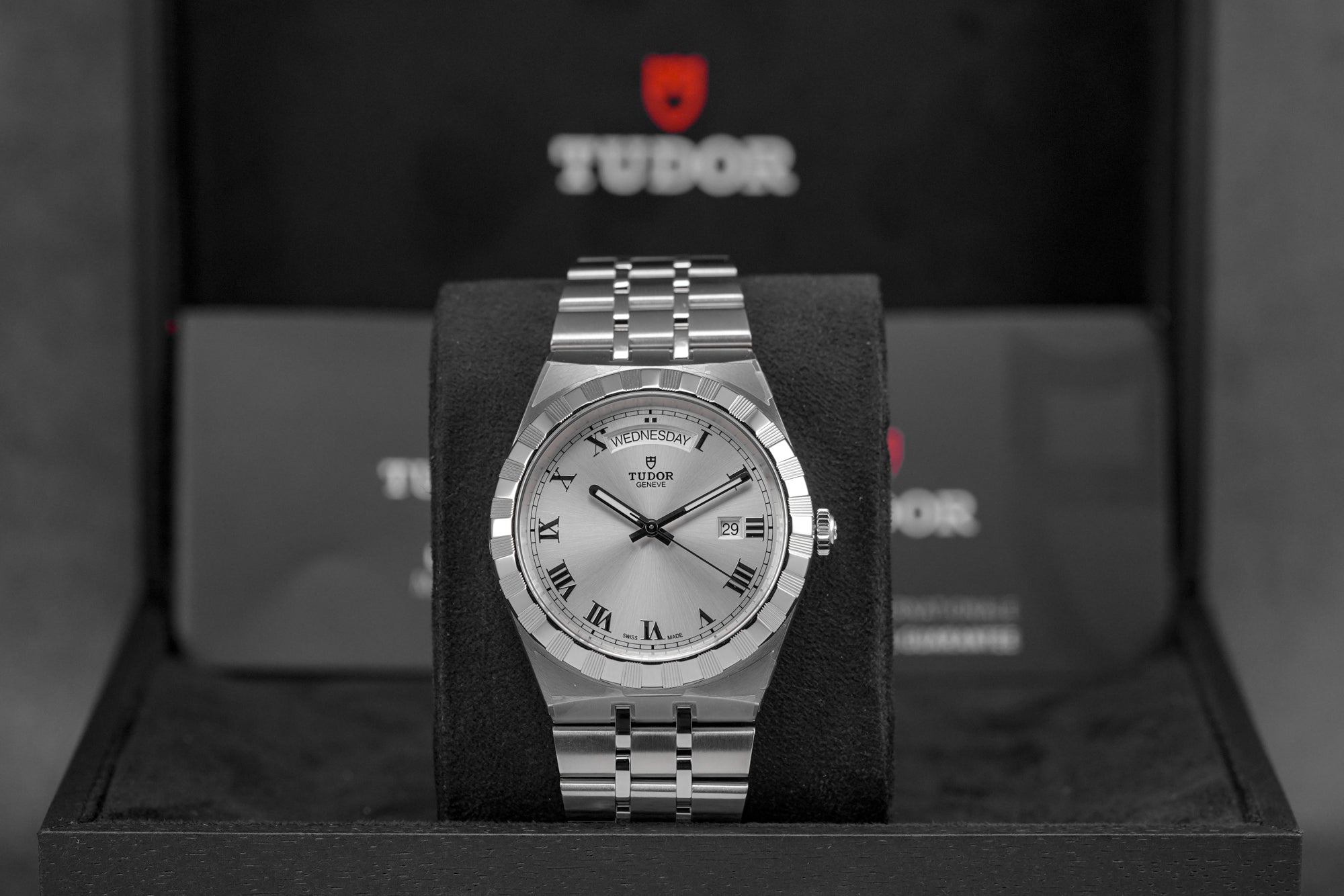 harga tudor royal day date 41 silver