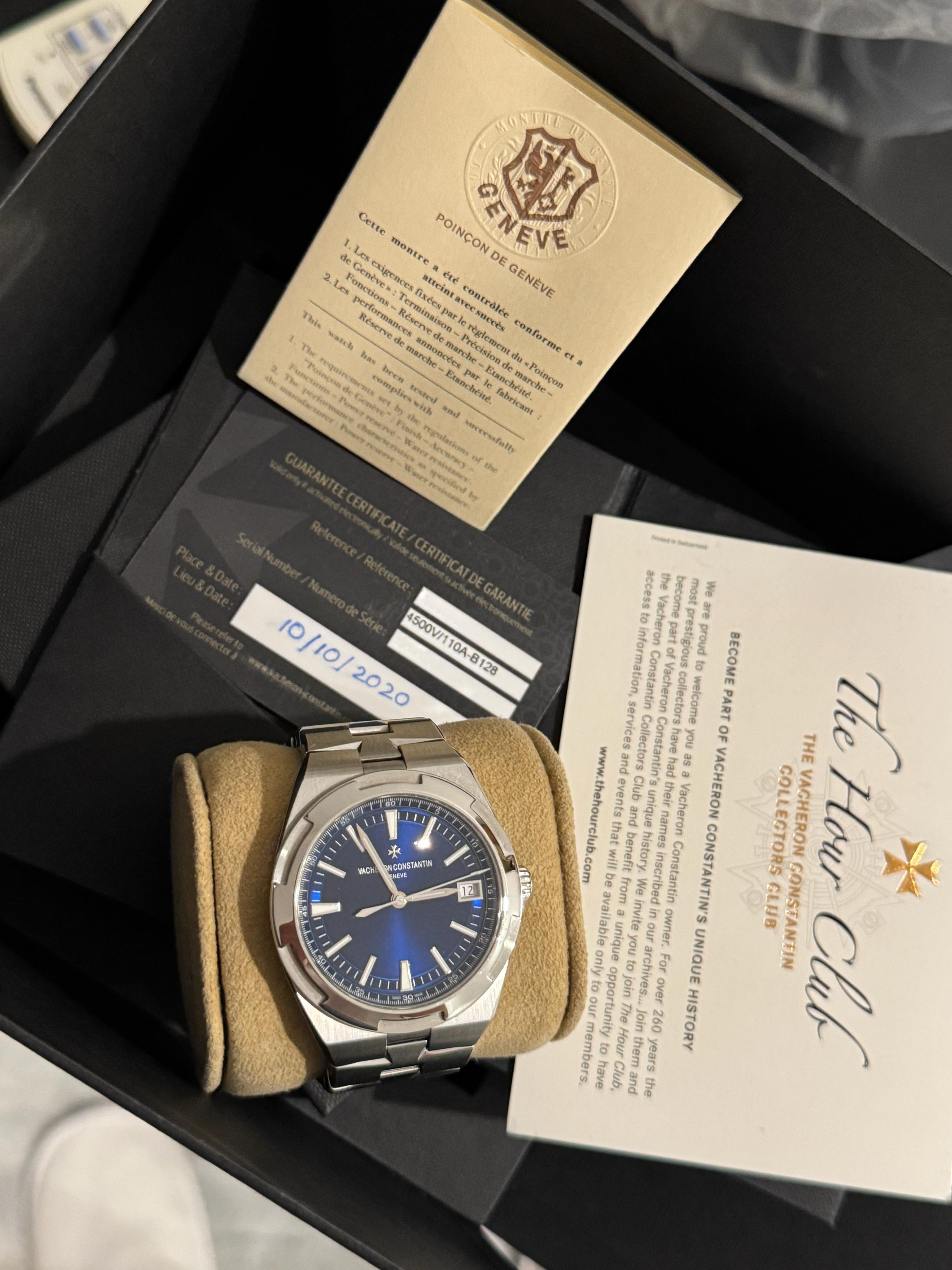 OVERSEAS BLUE DIAL (2020)