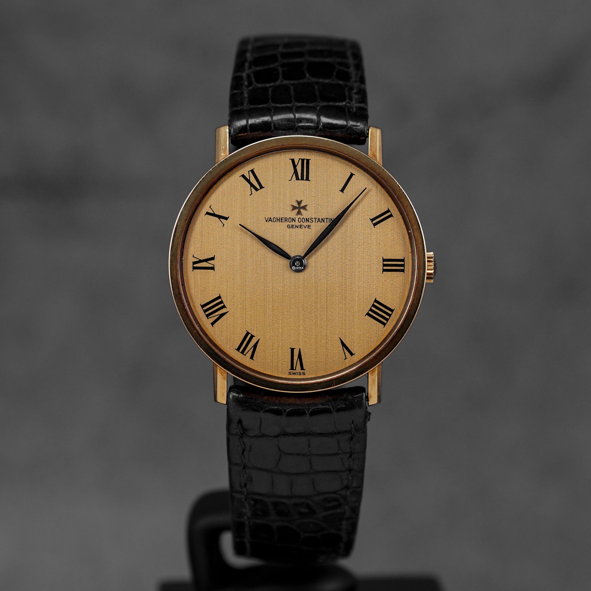 PATRIMONY 34MM YELLOWGOLD CHAMPAGNE ROMAN DIAL (WATCH ONLY)