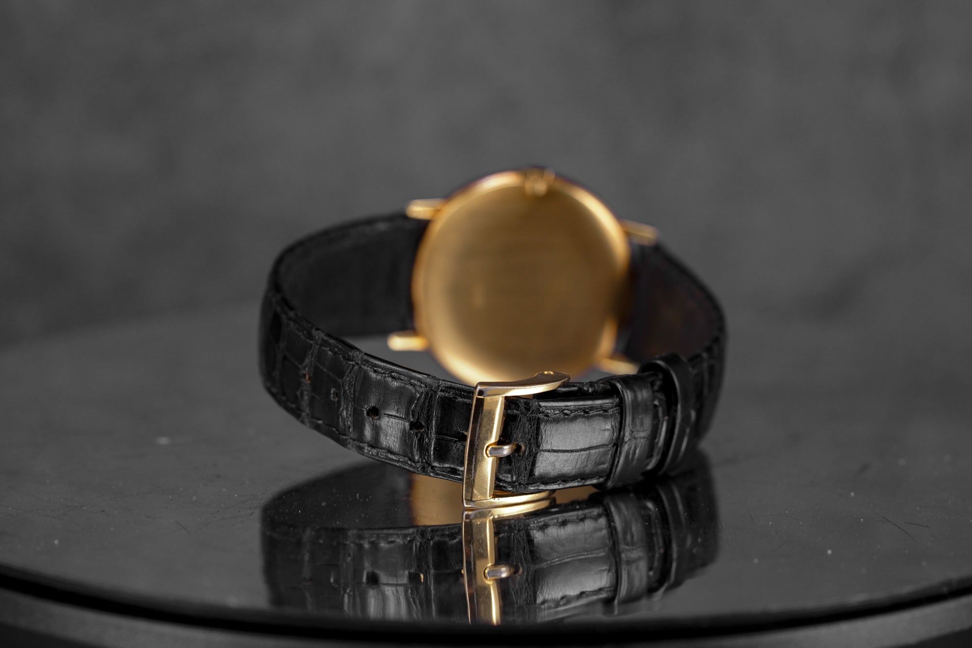 PATRIMONY 34MM YELLOWGOLD CHAMPAGNE ROMAN DIAL (WATCH ONLY)