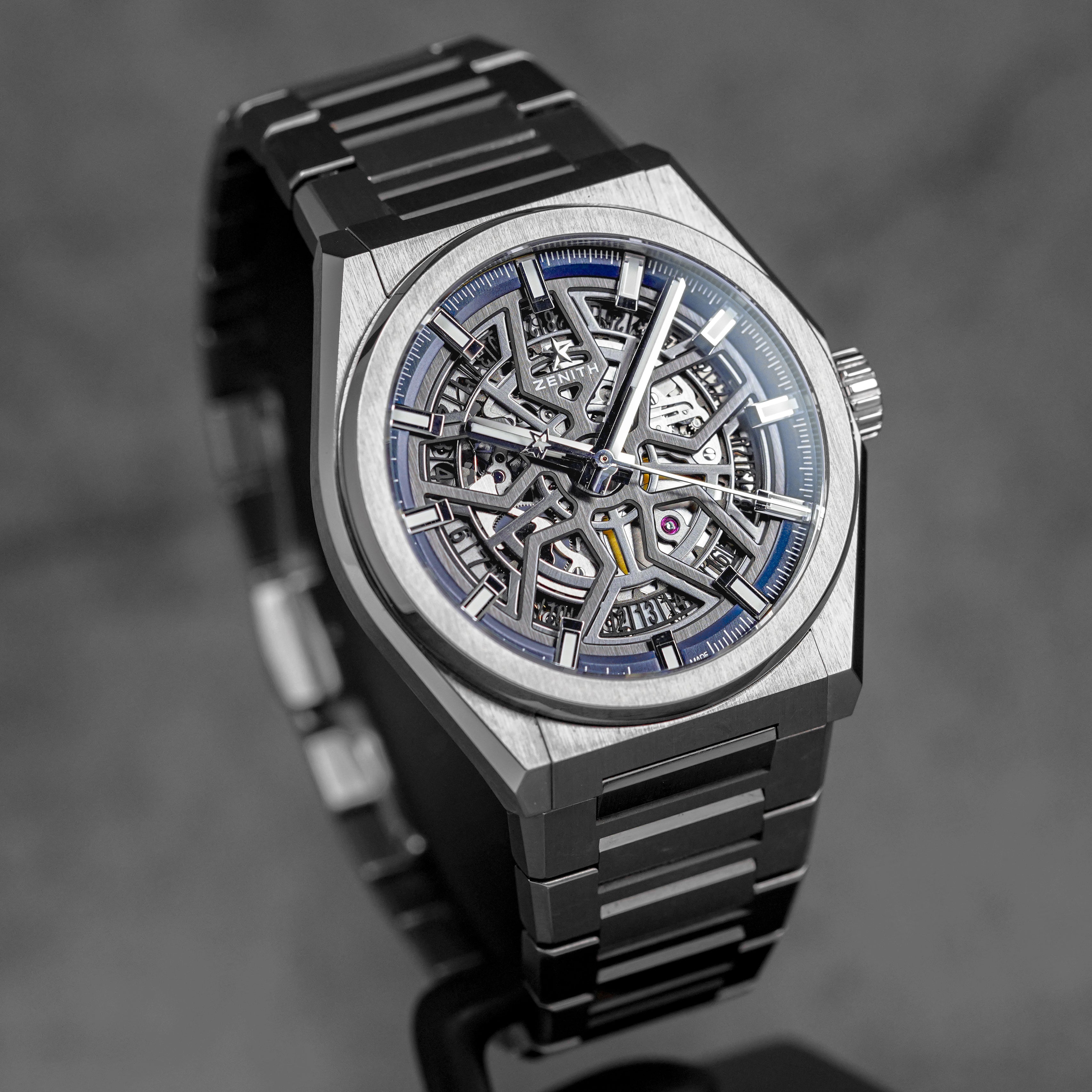 harga zenith defy classic 41 titanium skeleton