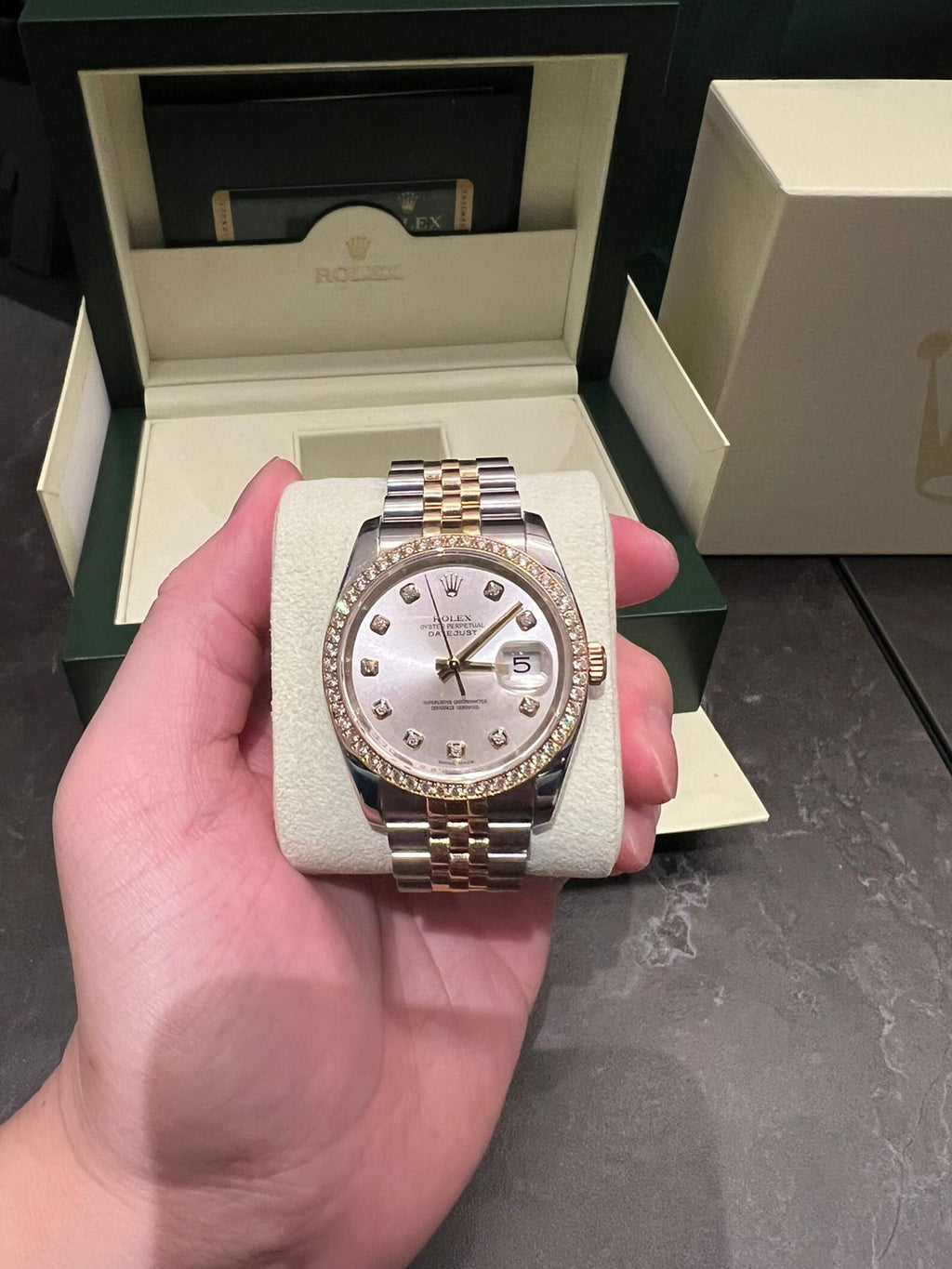 Rolex datejust 2010 hot sale