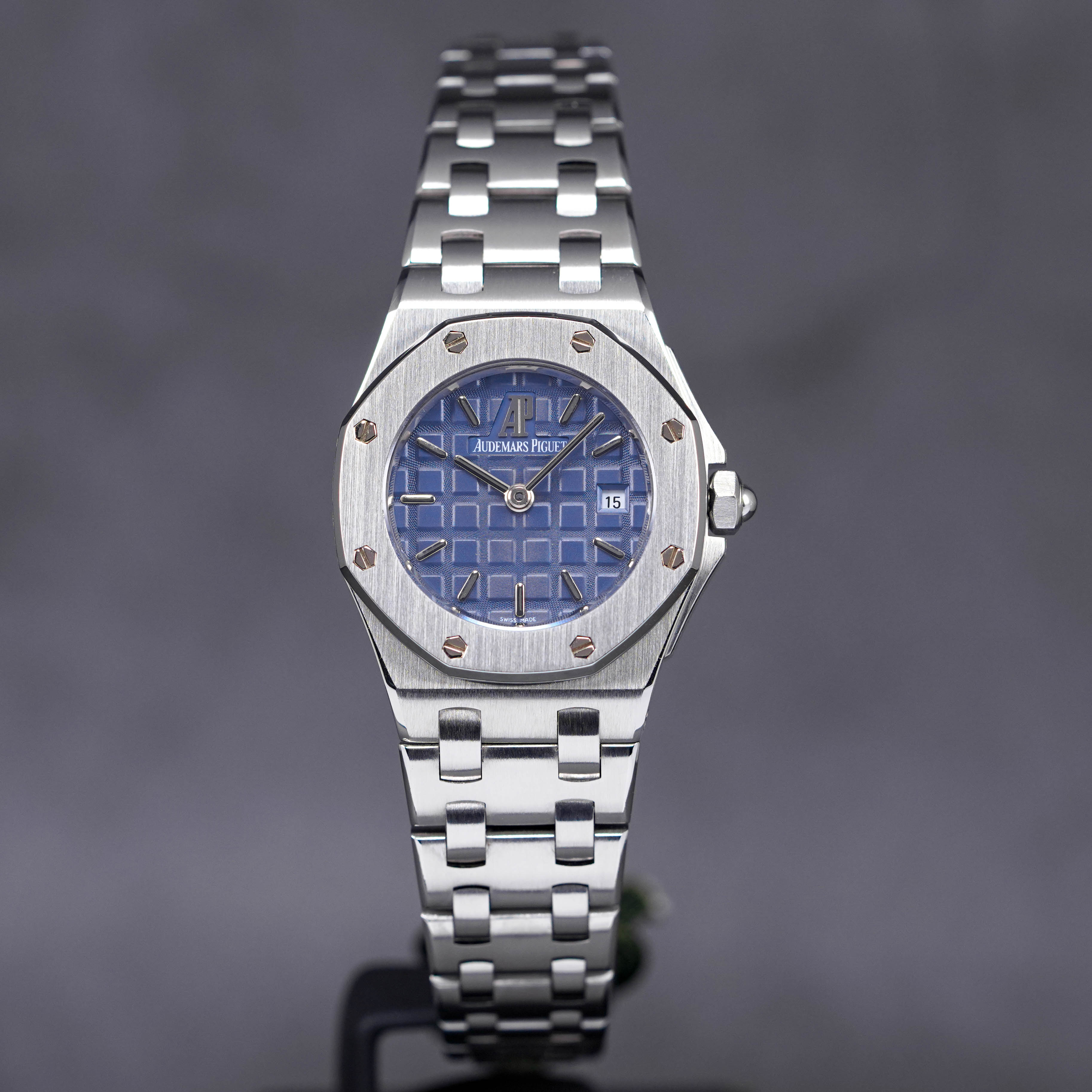 ROYAL OAK 29MM 67450ST BLUE DIAL 2005