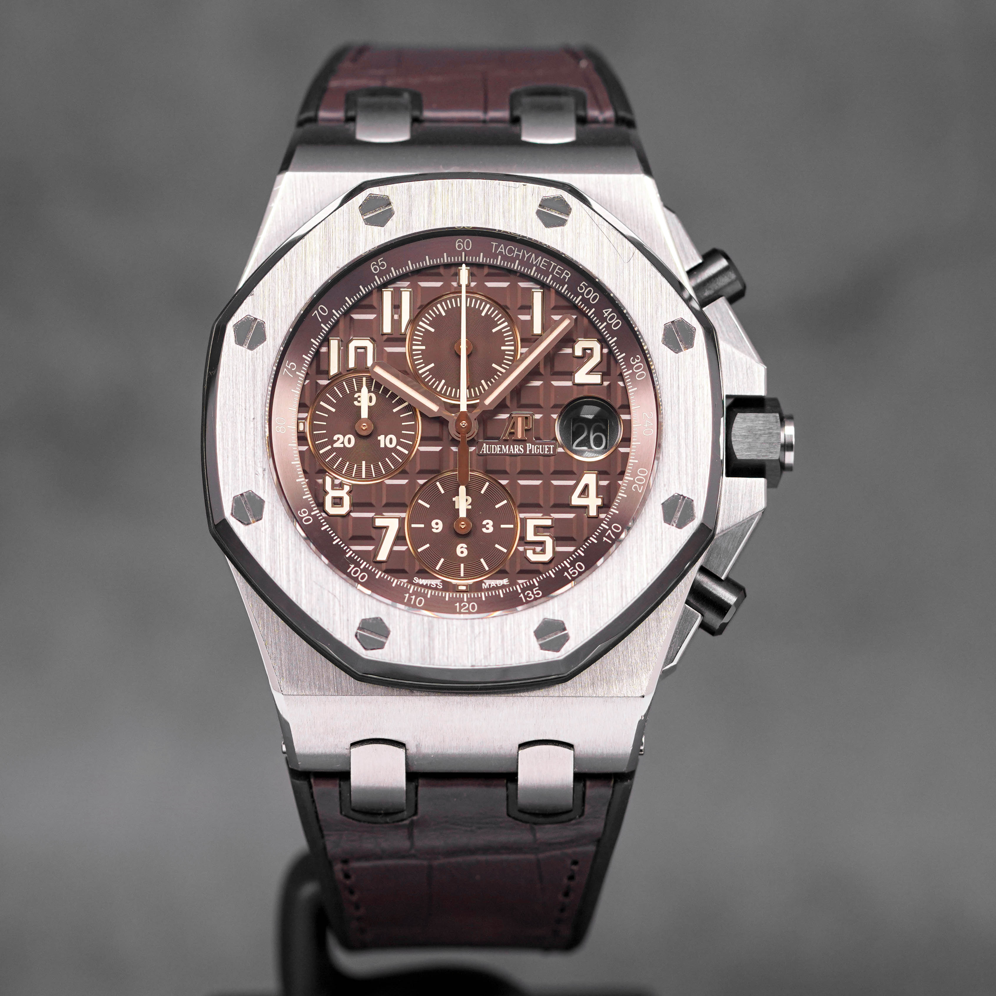 AUDEMARS PIGUET ROYAL OAK OFFSHORE CHRONOGRAPH 42MM HAVANA BROWN