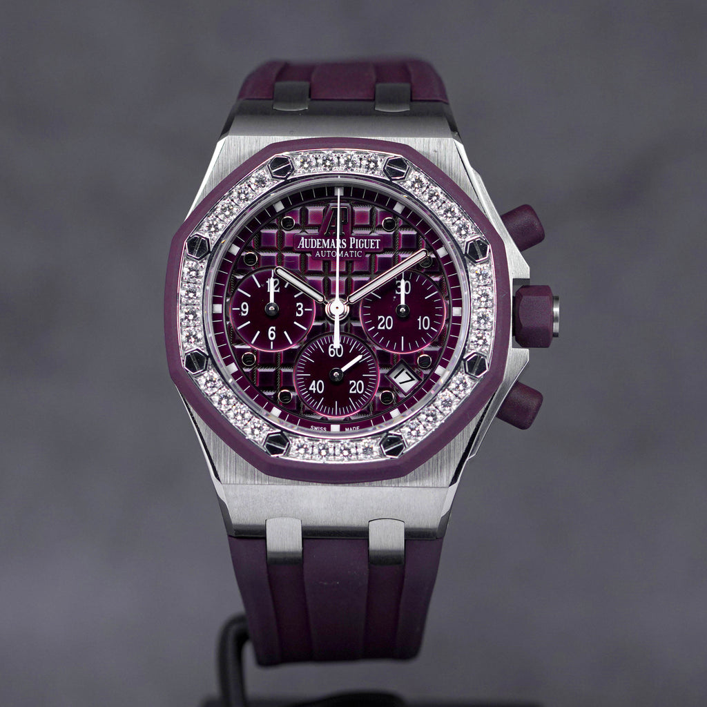 AUDEMARS PIGUET ROYAL OAK OFFSHORE CHRONOGRAPH LADY 37MM PURPLE