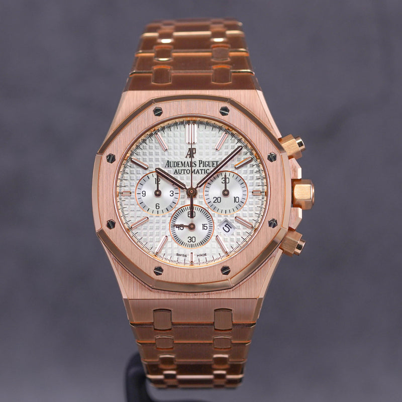 audemars piguet royal oak chronograph 41mm rose gold
