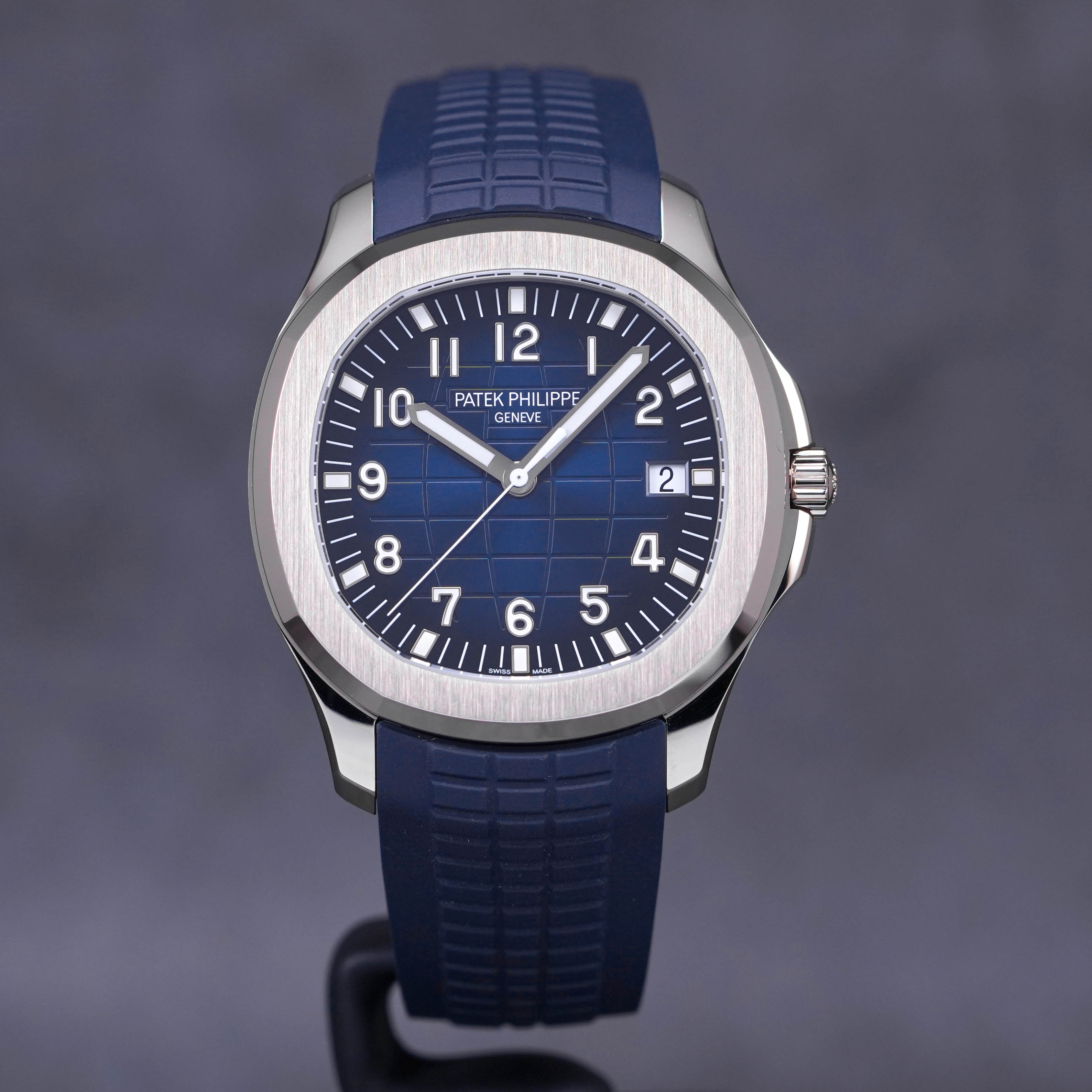 PATEK PHILIPPE AQUANAUT 5168G BLUE DIAL 2021 IDWX