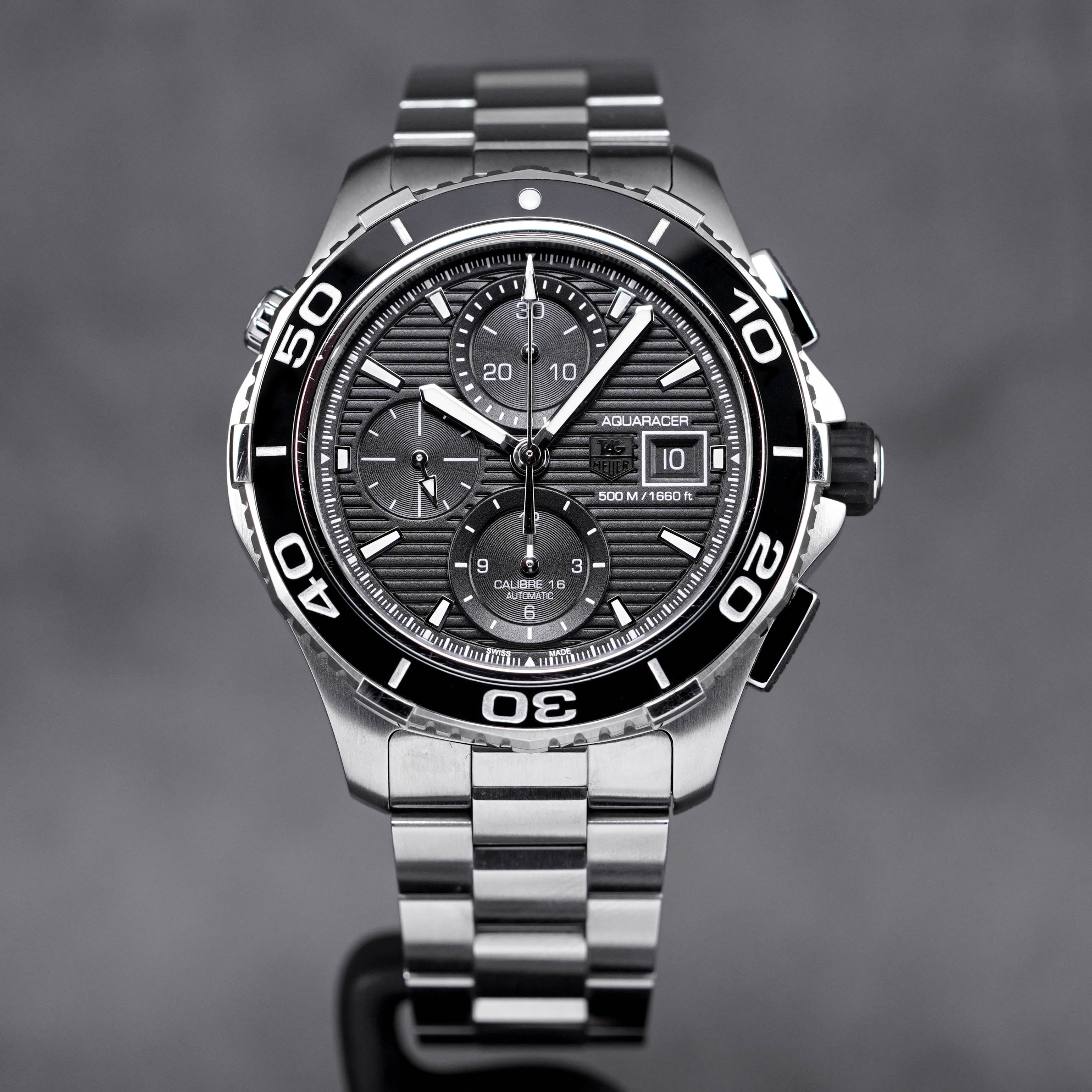 AQUARACER 500M CHRONOGRAPH CERAMIC BEZEL (2014)