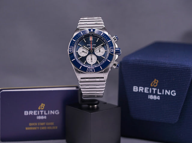 SUPER CHRONOMAT B01 BLUE DIAL