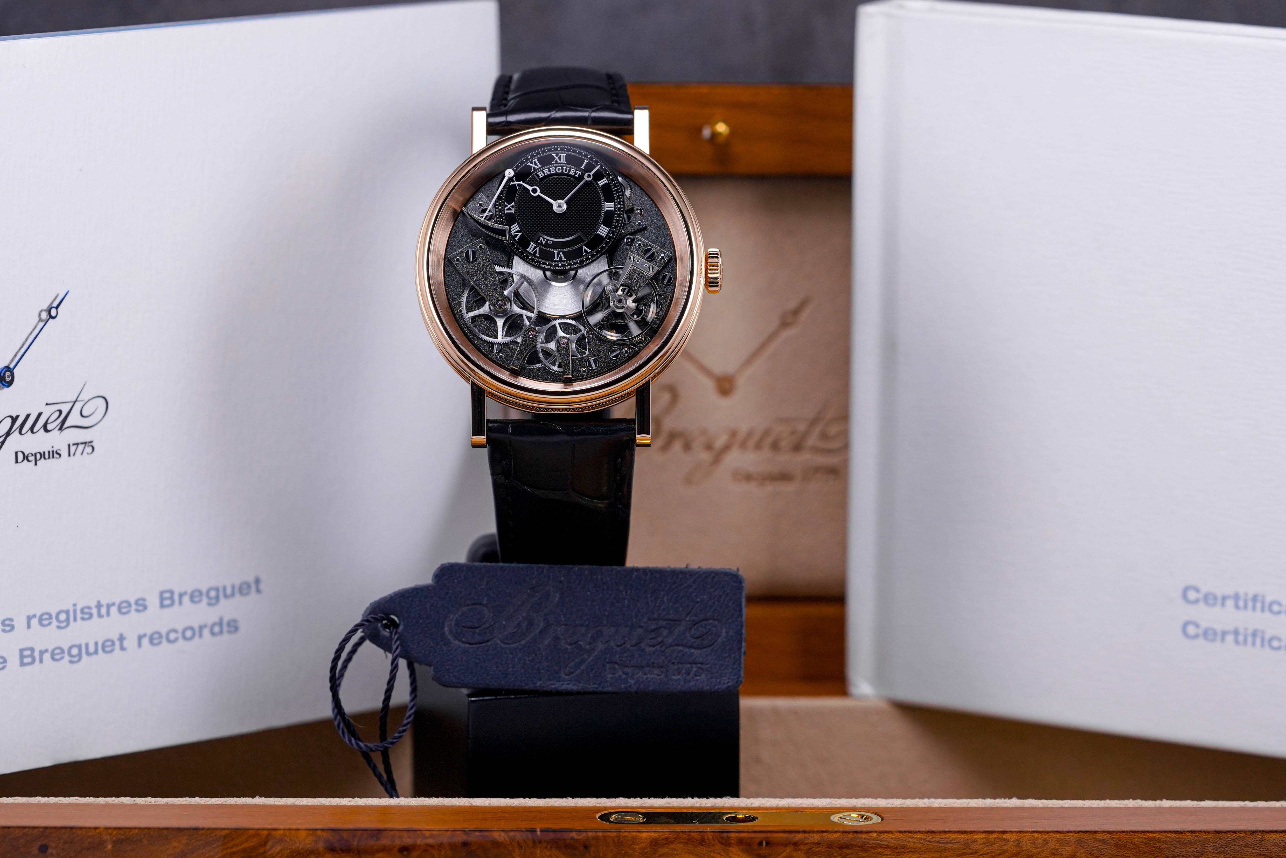 Breguet Tradition Rosegold Anthracite