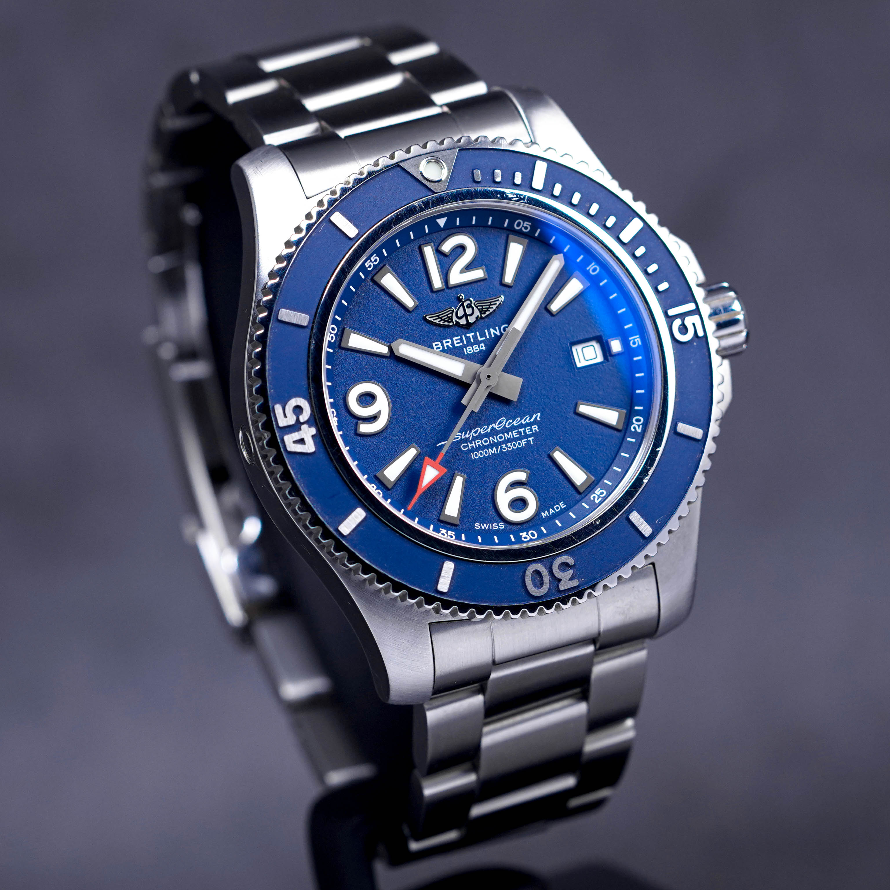 Breitling Superocean Blue