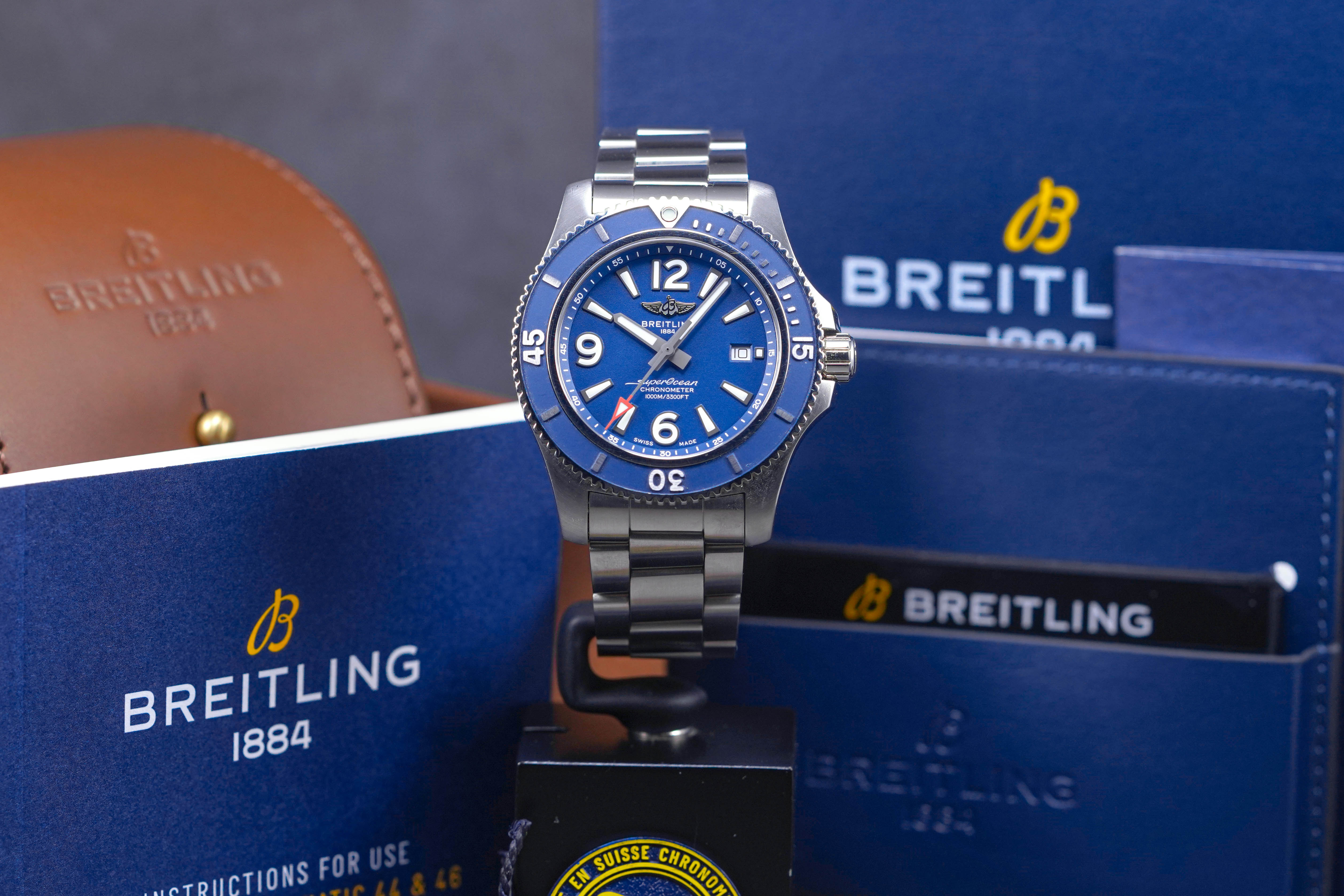 Breitling Superocean Blue