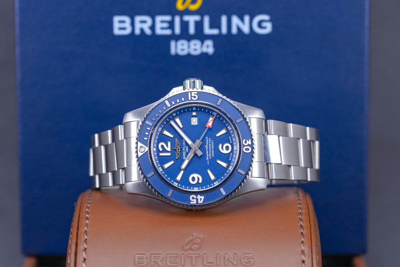 Breitling Superocean Blue
