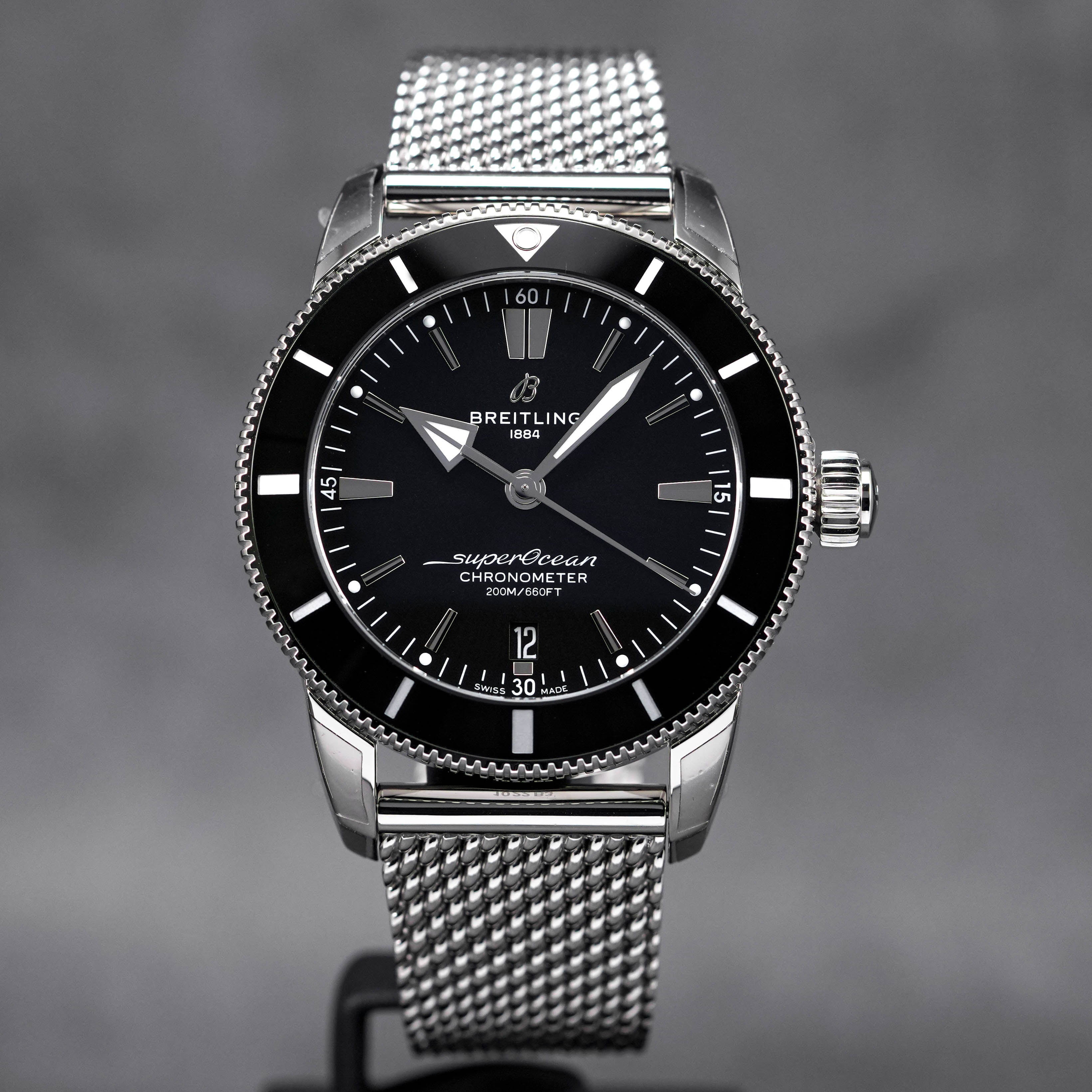 SUPEROCEAN HERITAGE 44MM BLACK DIAL (2023)