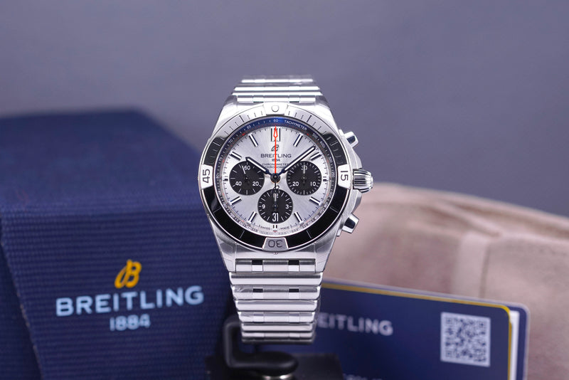Breitling Chronomat Silver