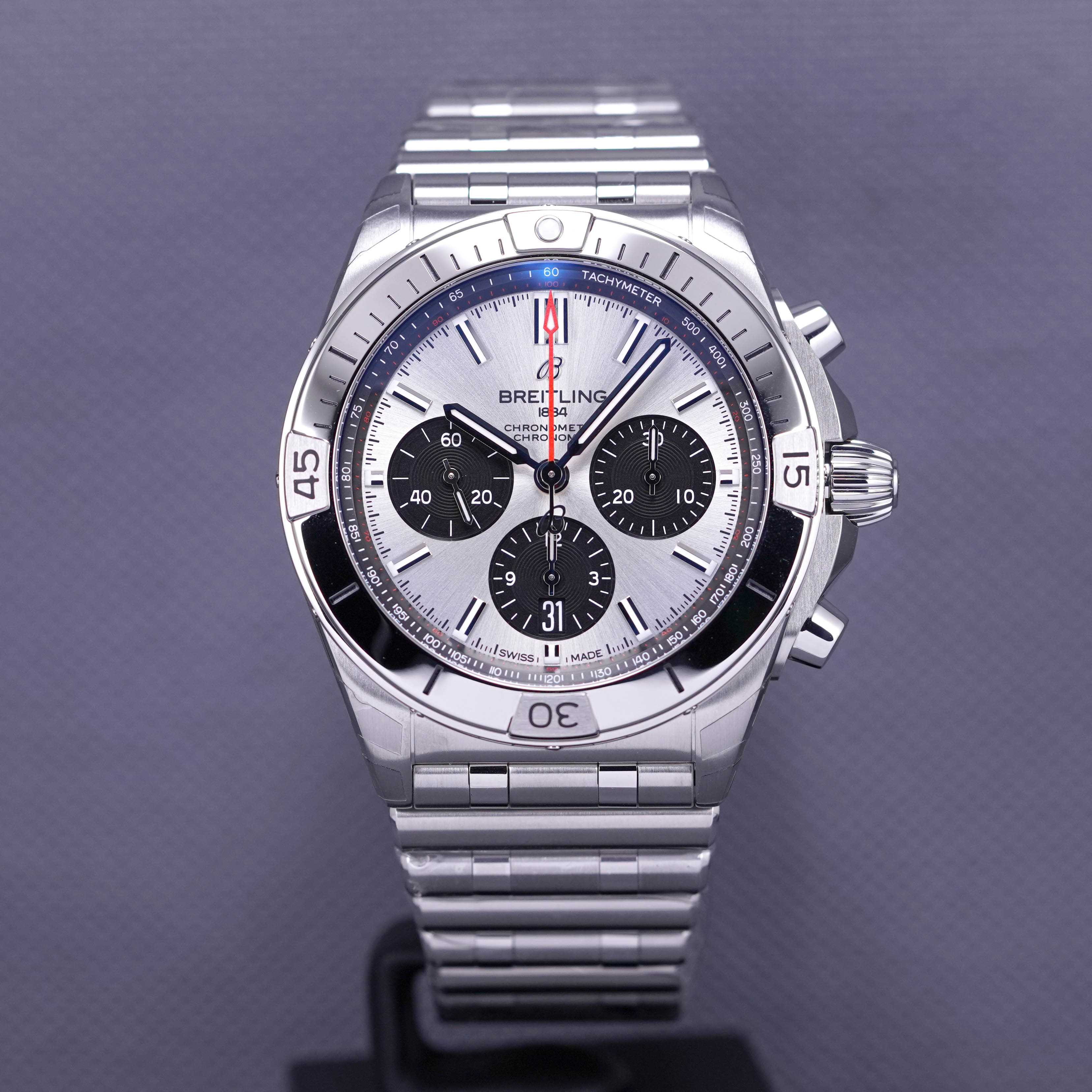 Breitling Chronomat Silver