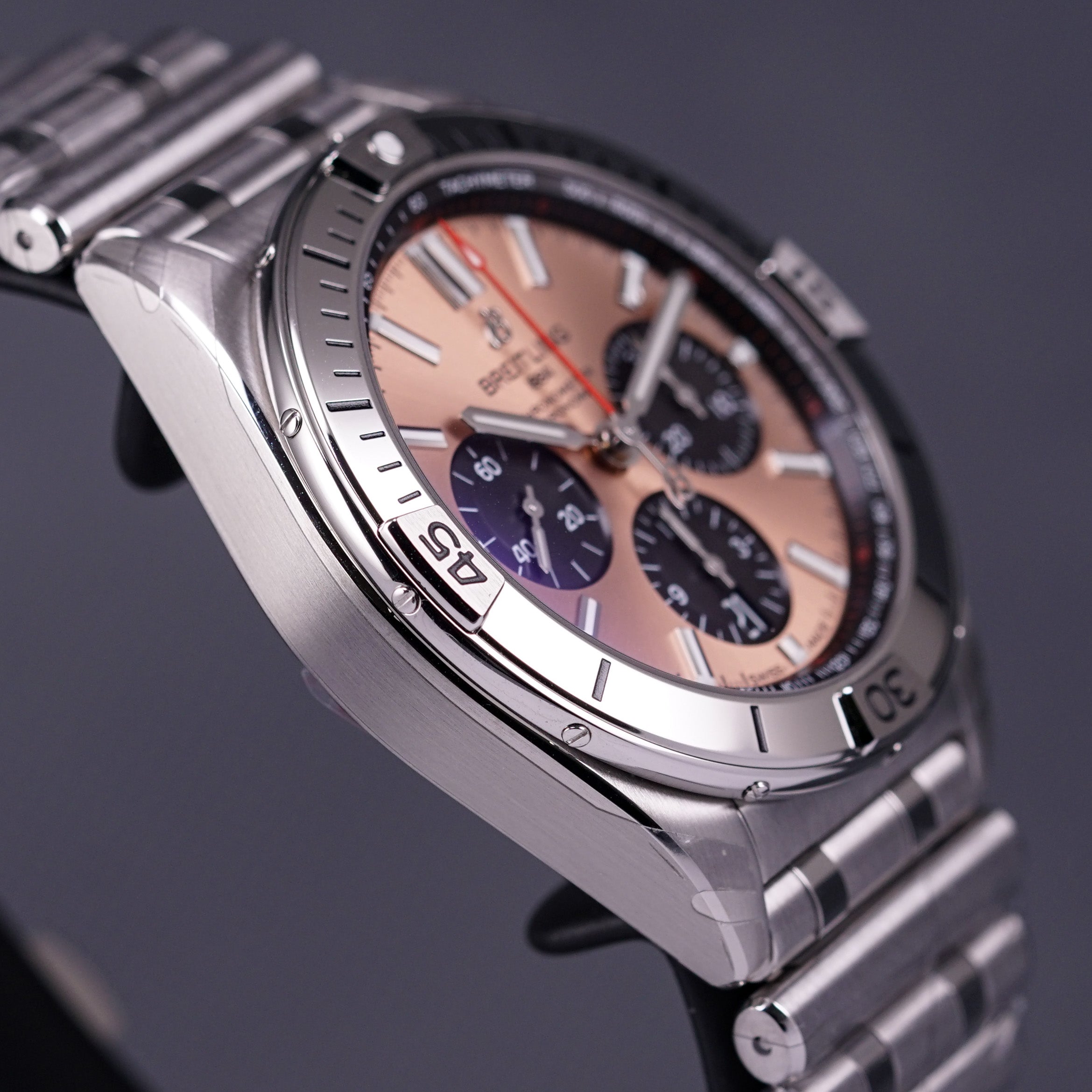 BREITLING CHRONOMAT B01 42MM SALMON DIAL