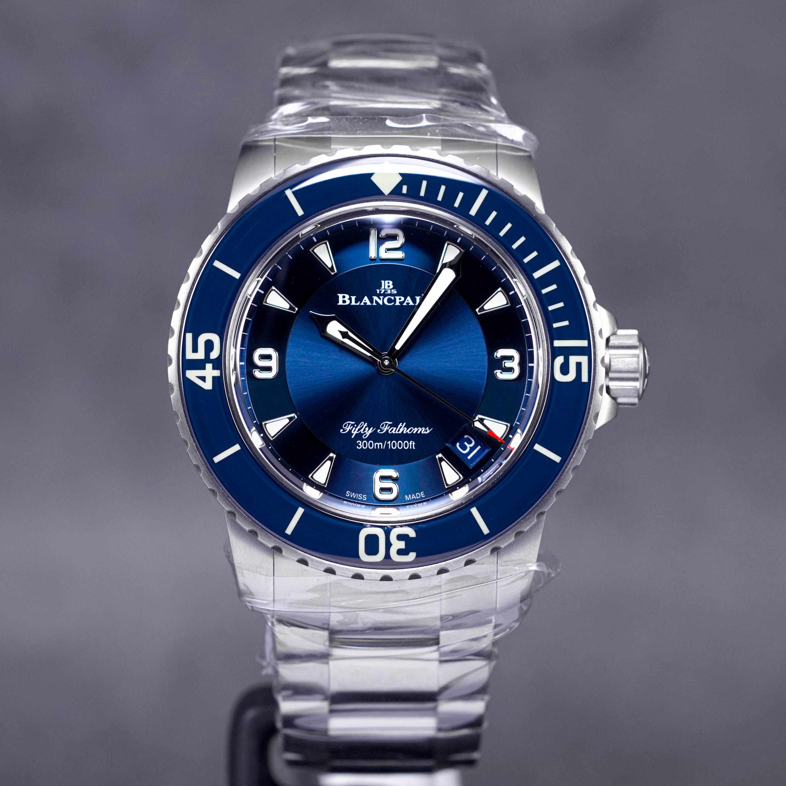 BLANCPAIN FIFTY FATHOMS BLUE BRACELET (2022) IDWX