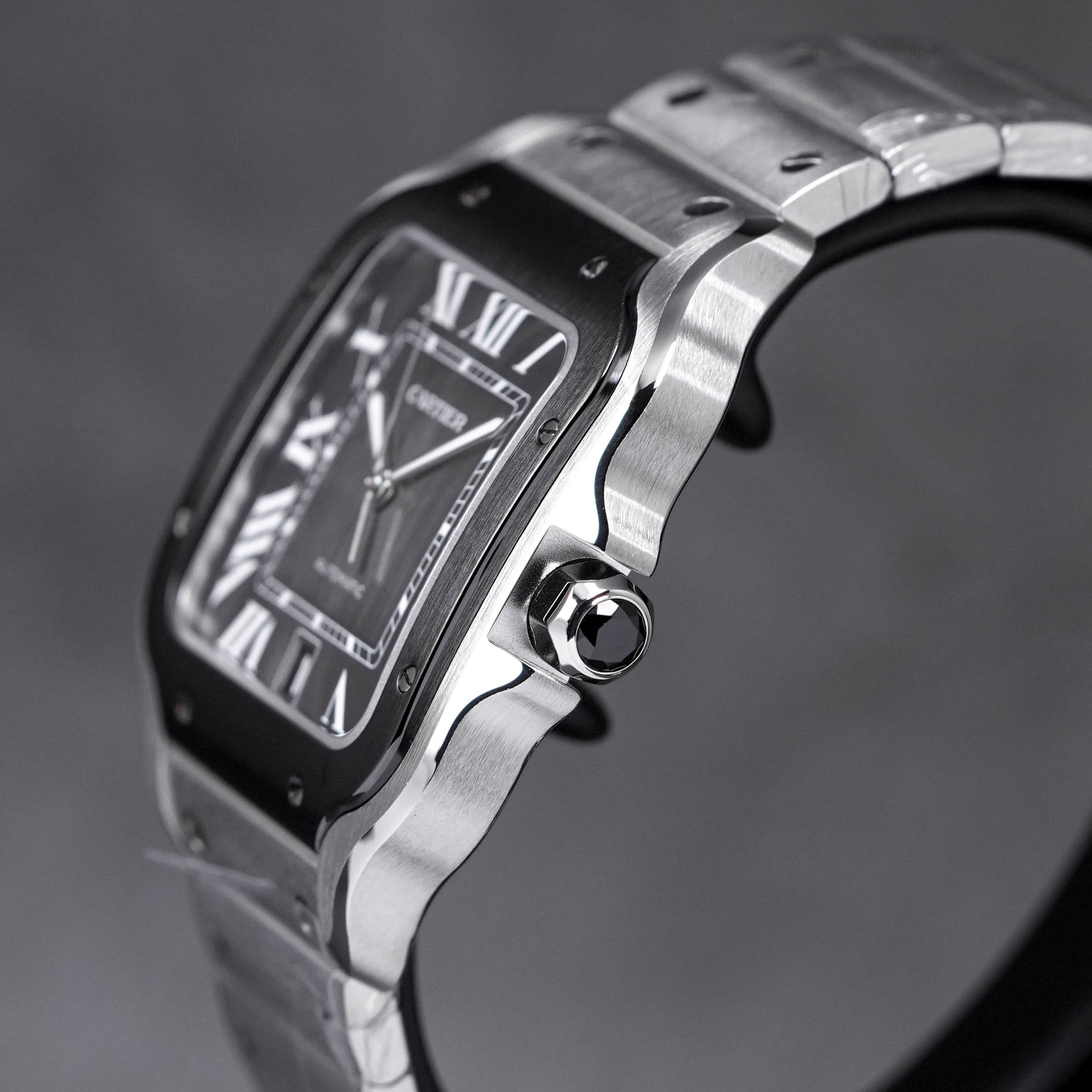 SANTOS DE CARTIER LARGE GREY DIAL (2023)