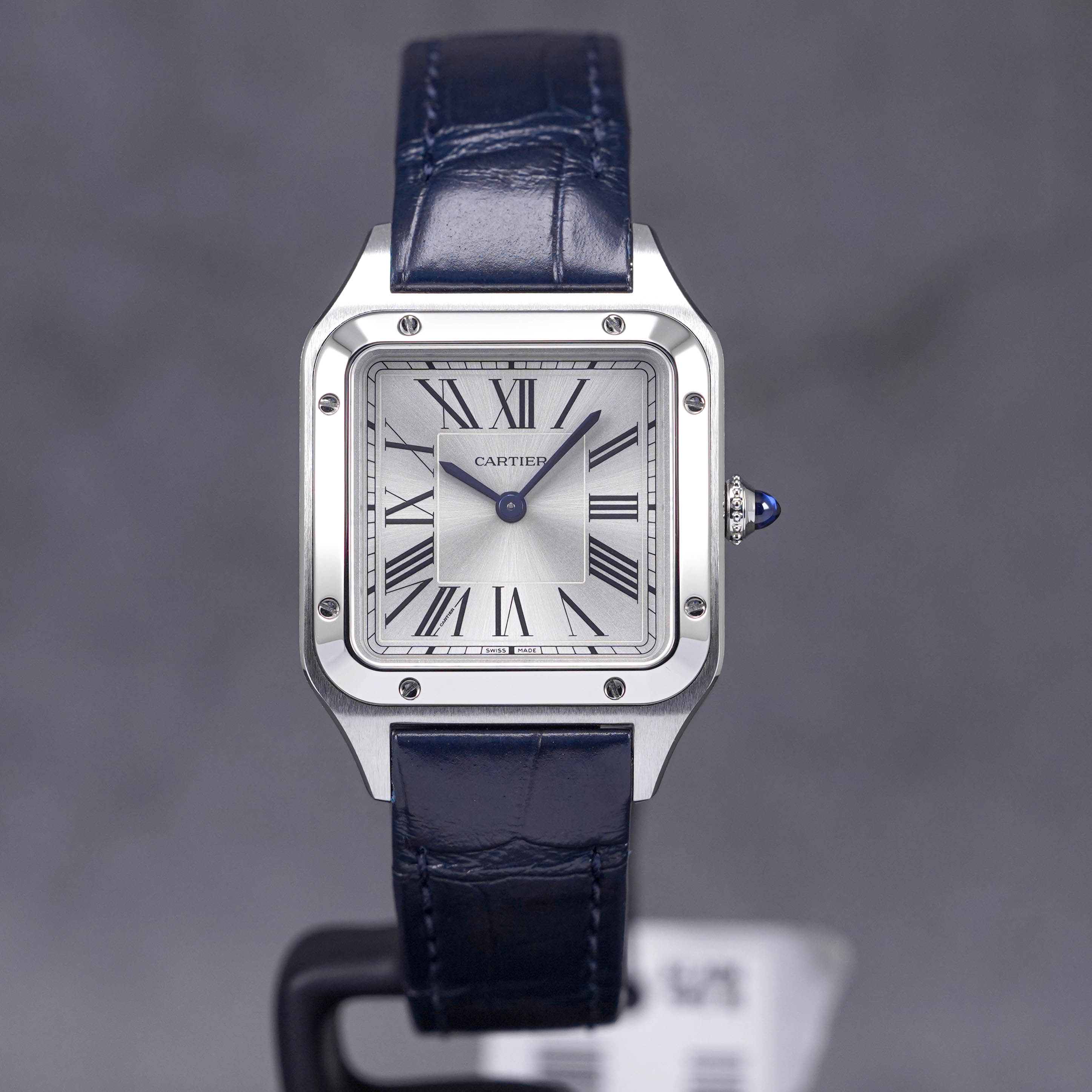 CARTIER SANTOS DUMONT SMALL QUARTZ SILVER DIAL 2023 IDWX