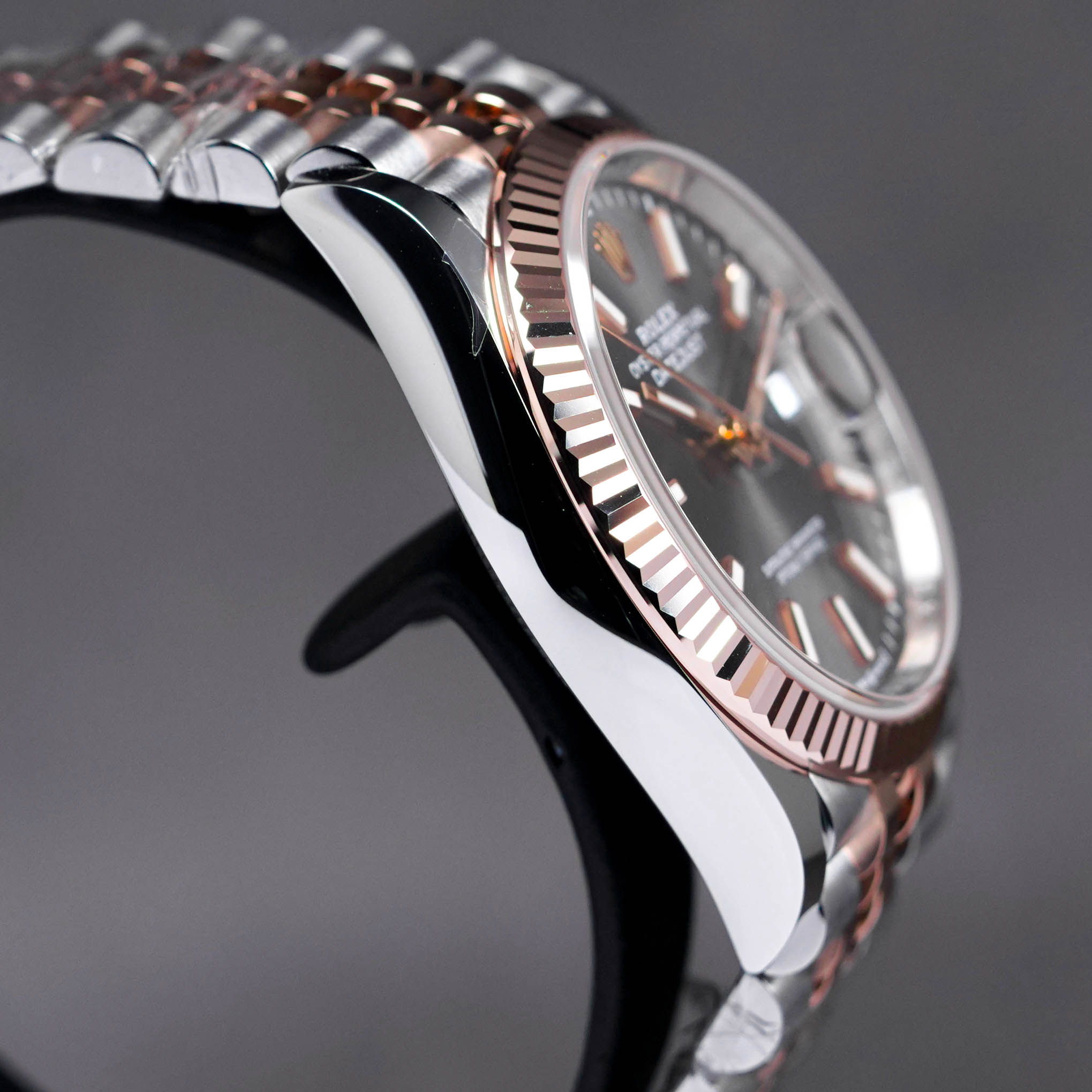 DATEJUST 36MM TWOTONE ROSEGOLD RHODIUM DIAL (2022)