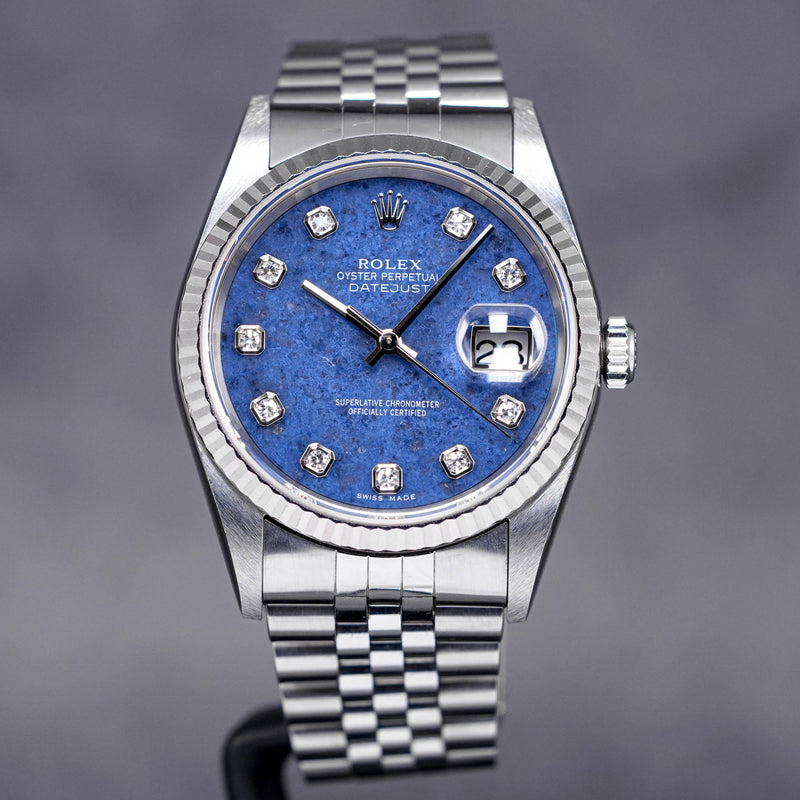 DATEJUST 36MM SODALITE DIAMOND DIAL (WATCH ONLY)