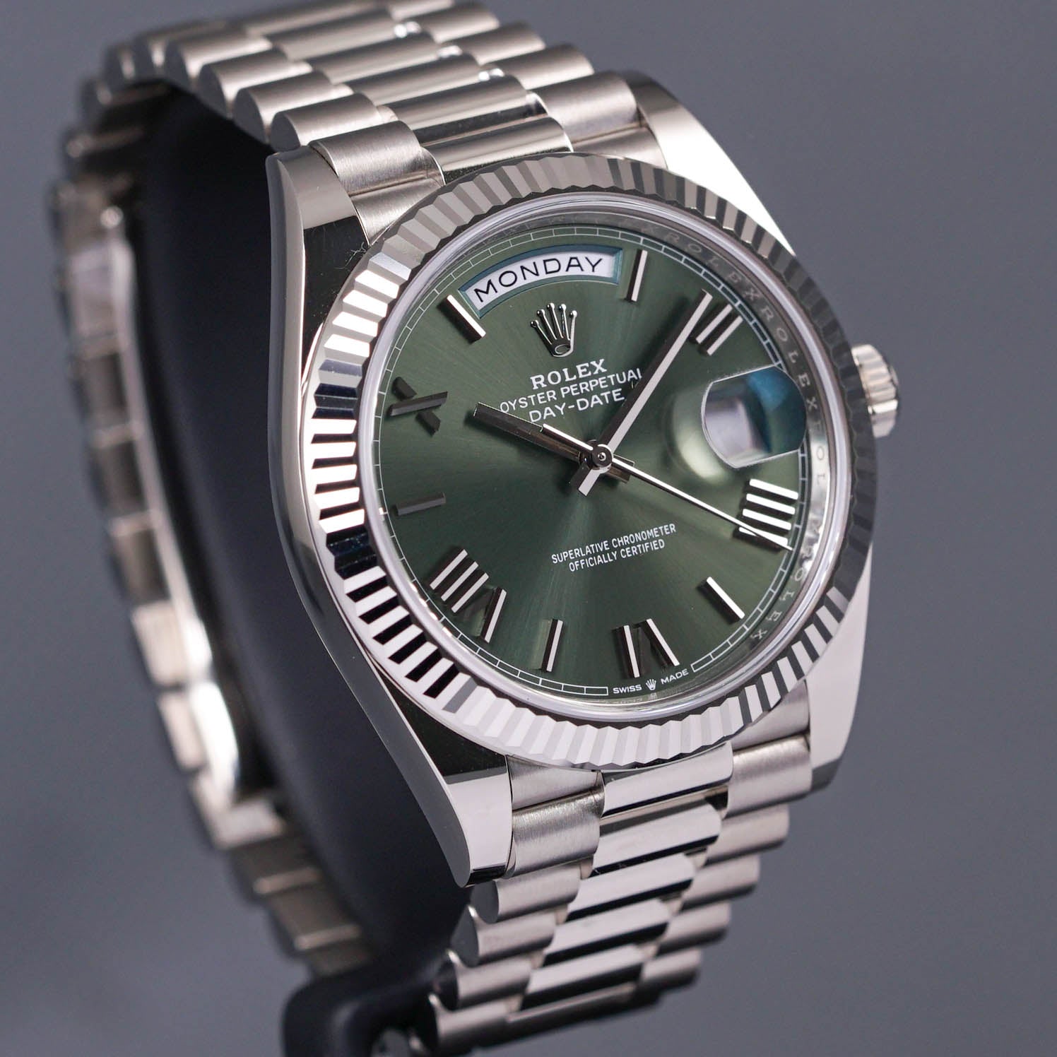 DAYDATE 40MM WHITEGOLD GREEN DIAL (2022)