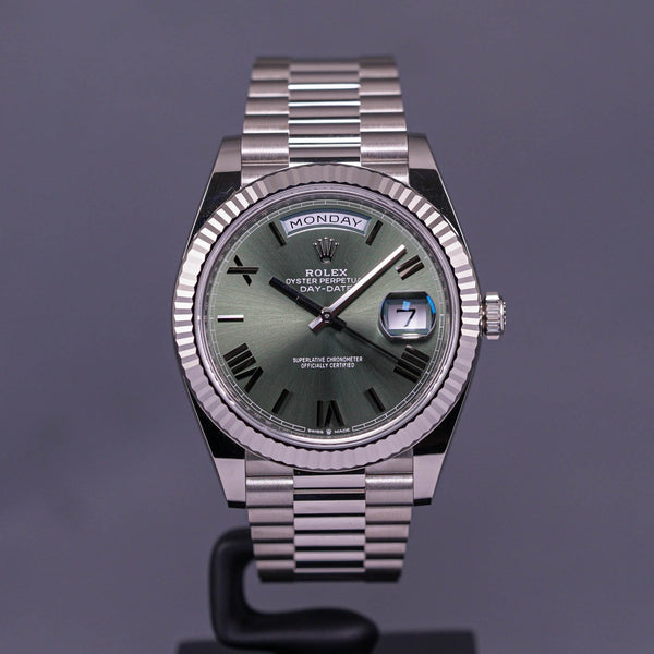 DAYDATE 40MM WHITEGOLD GREEN DIAL (2022)