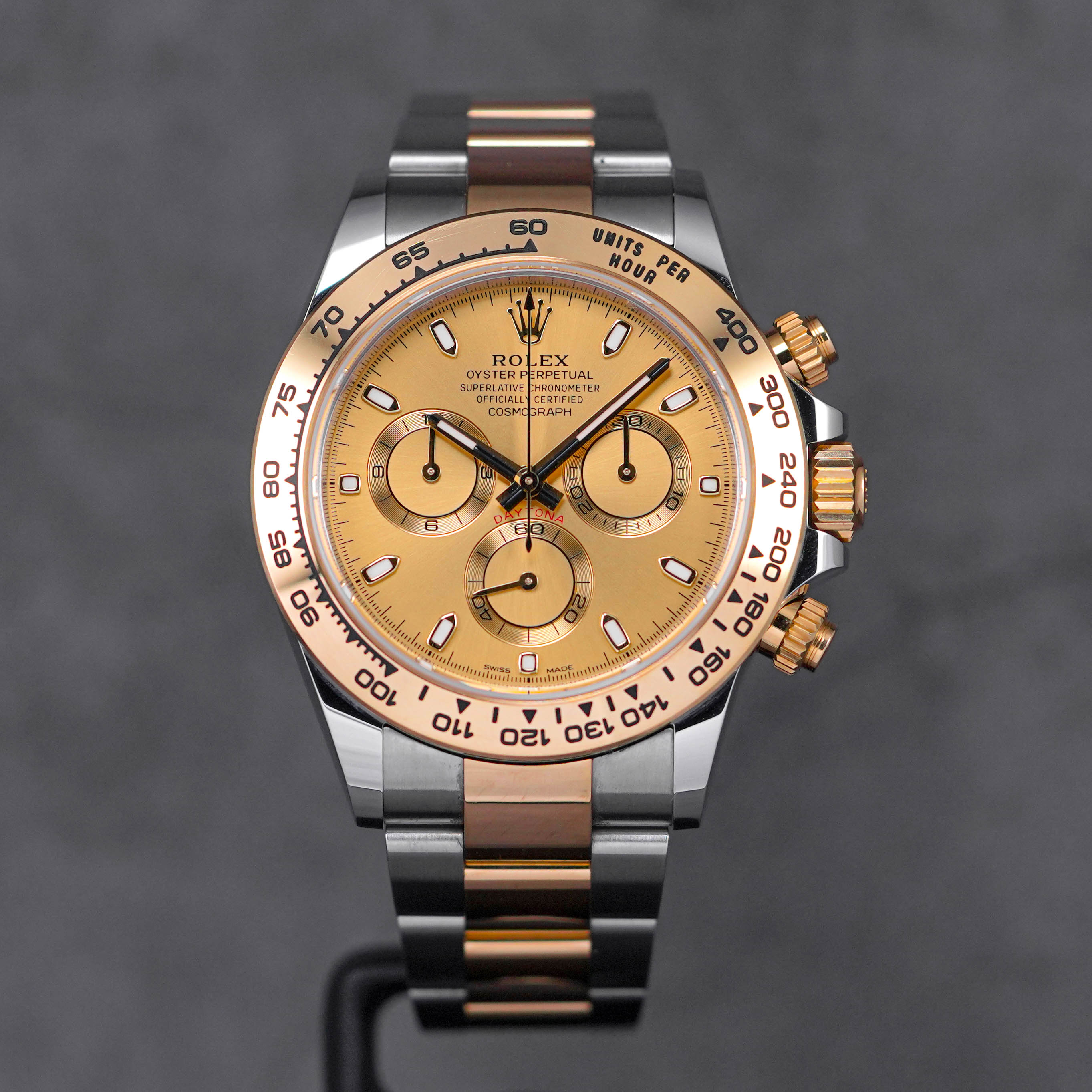 DAYTONA TWOTONE YELLOWGOLD CHAMPAGNE DIAL (2022)