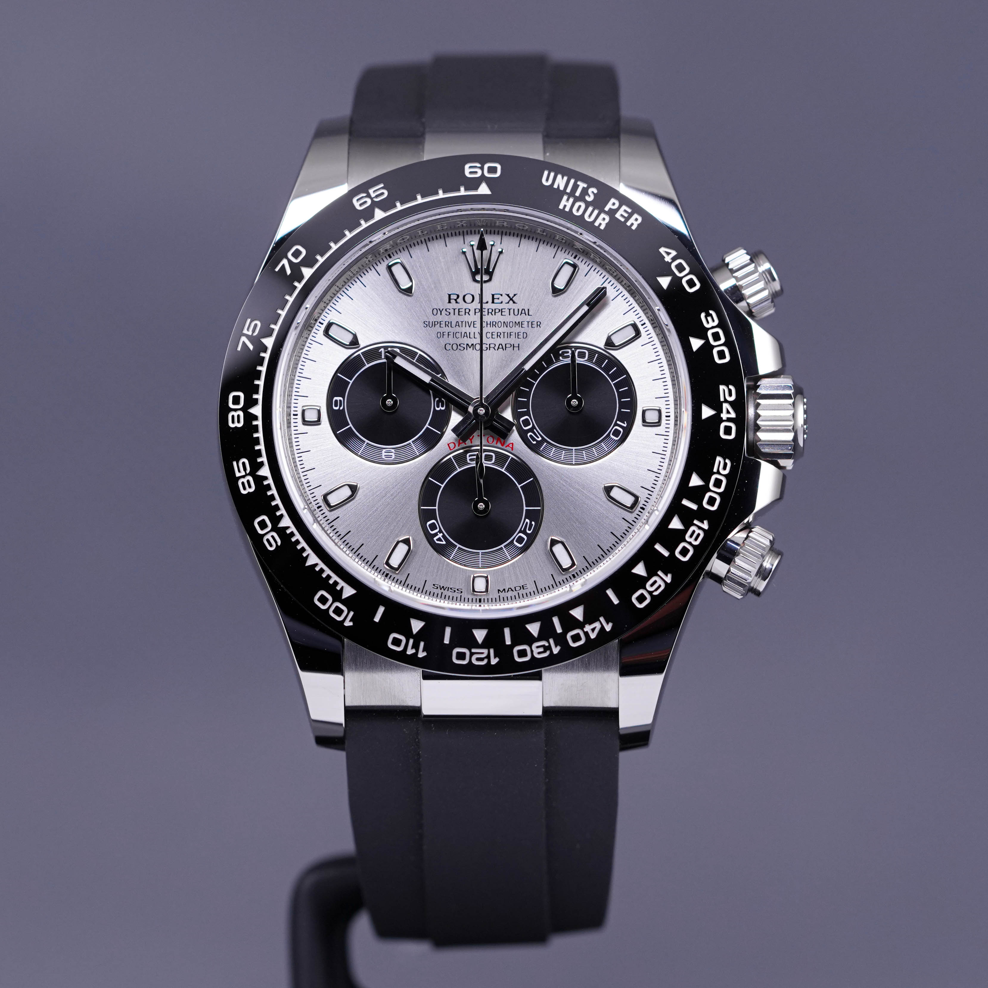 DAYTONA OYSTERFLEX WHITEGOLD GREY DIAL (2022)