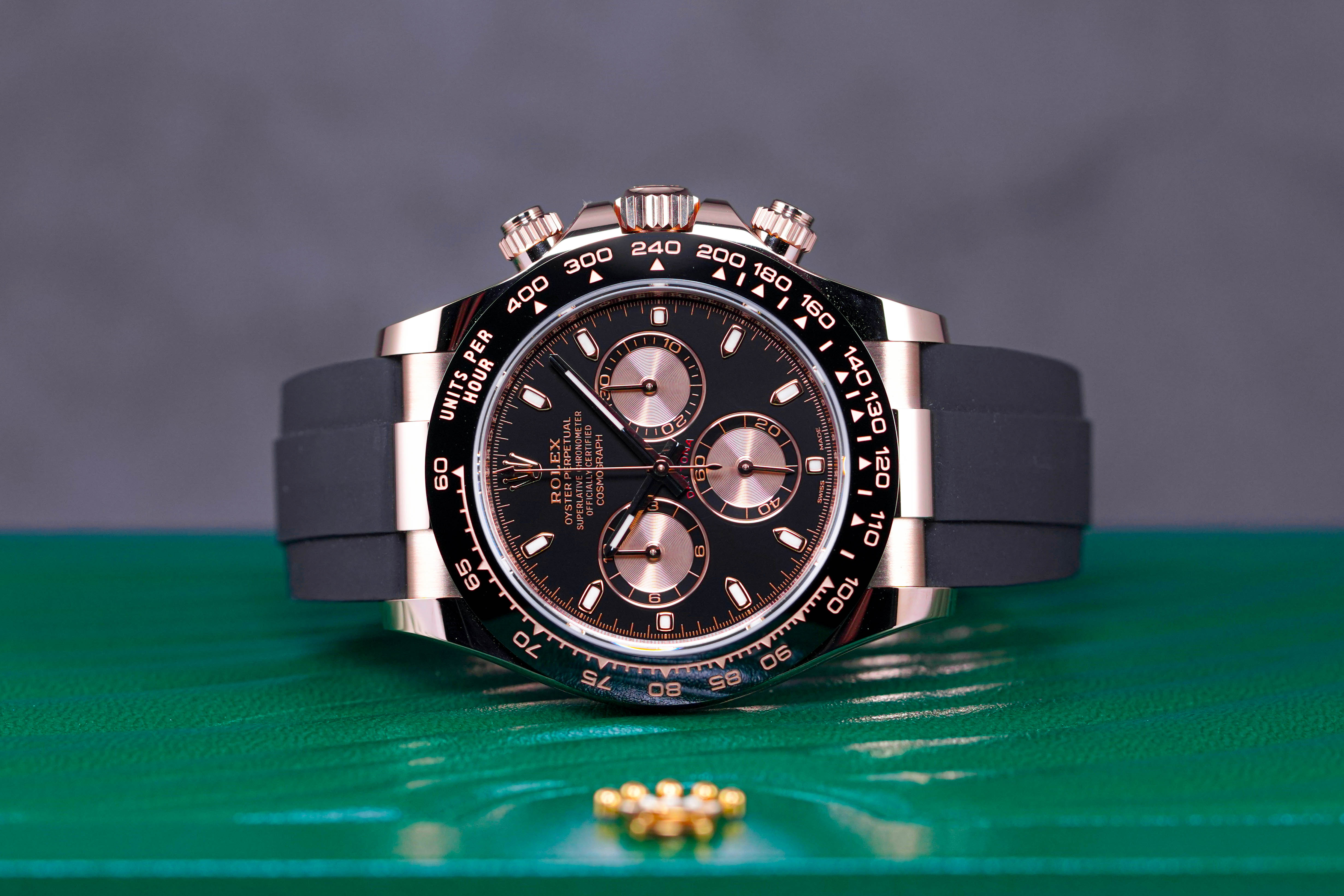 DAYTONA OYSTERFLEX ROSEGOLD BLACK PANDA DIAL (2022)