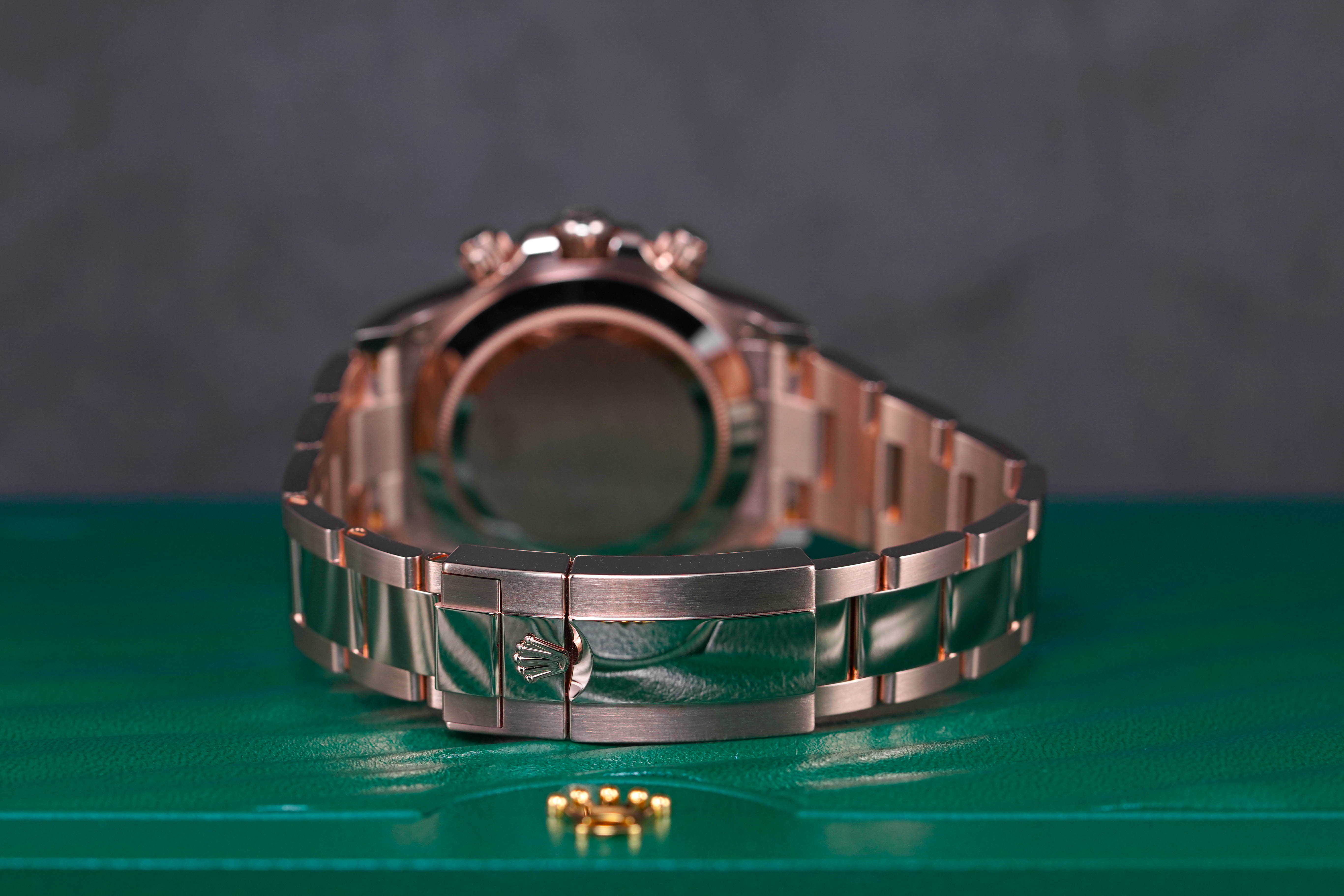 wpdpw様 ROLEX DAYTONA ROSEGOLD BLACK PANDA DIAL (2022) - IDWX