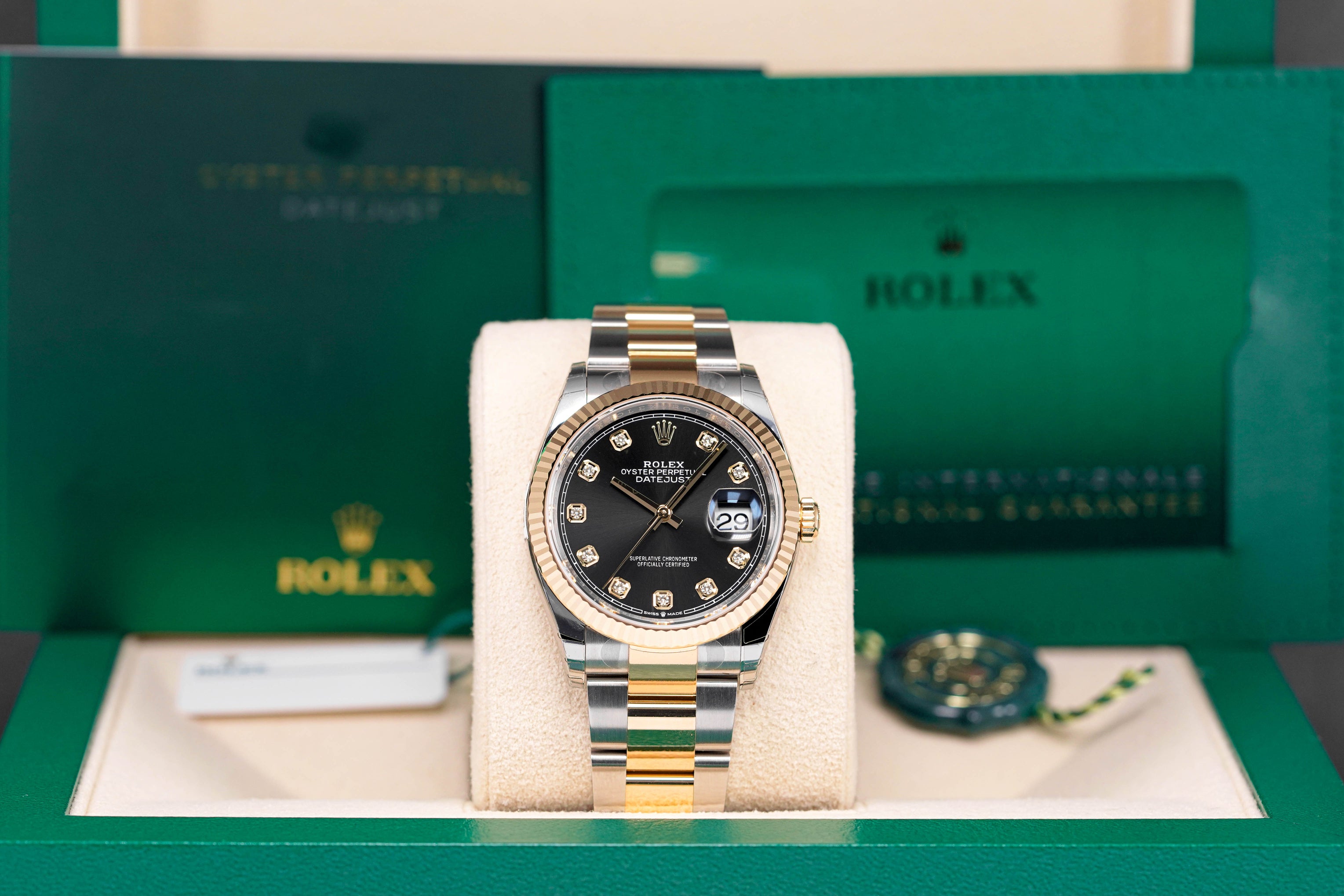 Rolex Datejust 36 Black Diamond