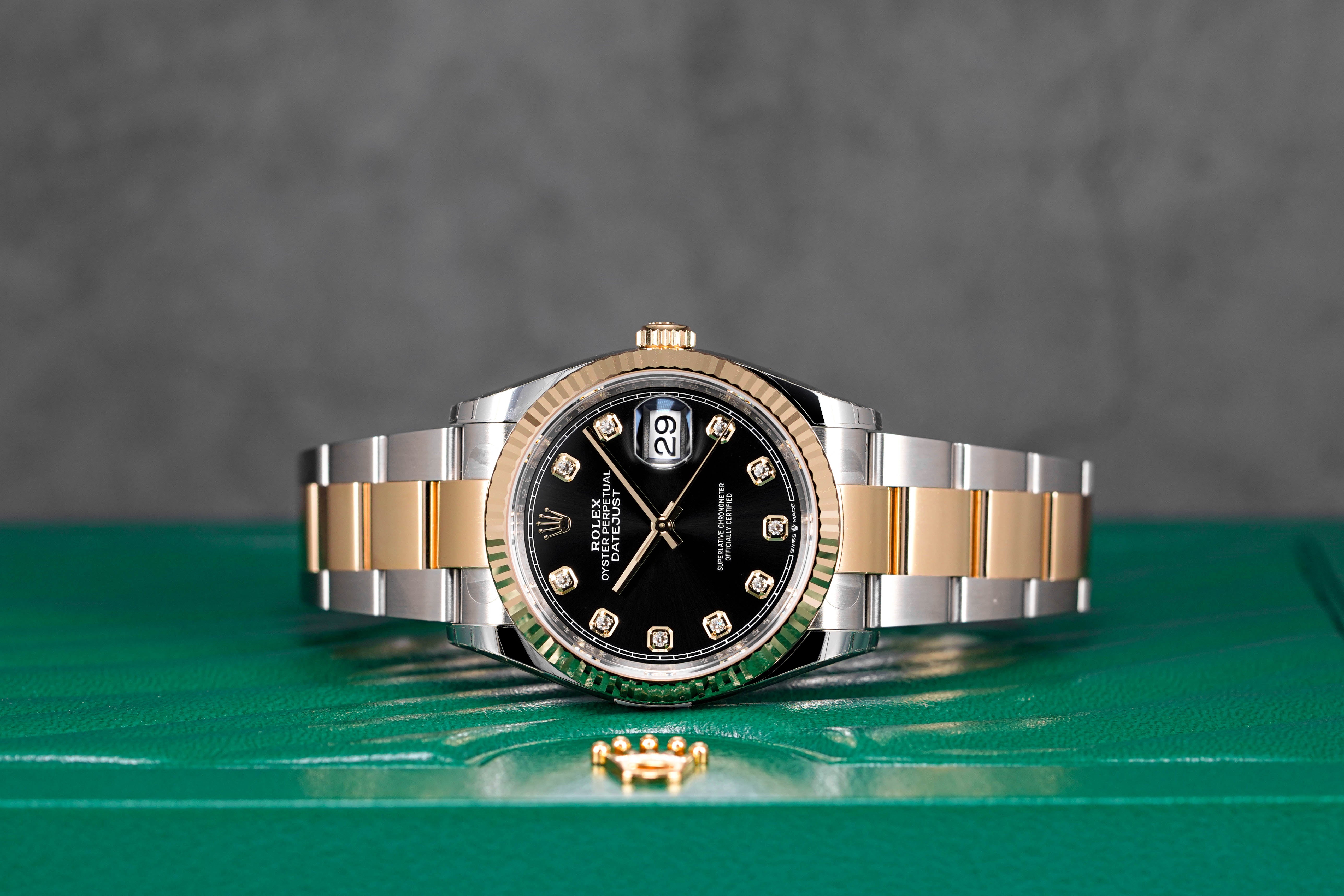 Rolex Datejust 36 Black Diamond