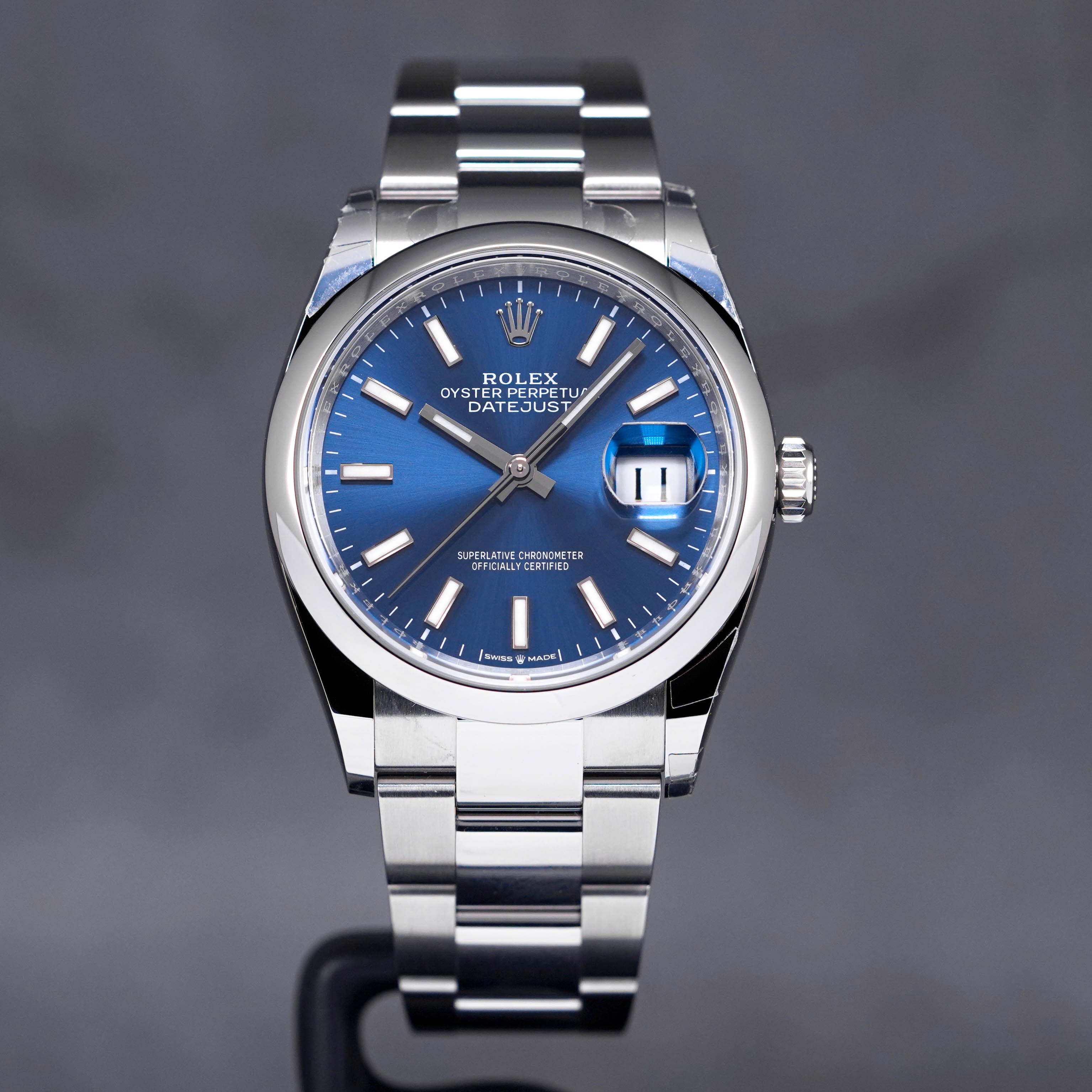 Datejust 36mm blue discount dial