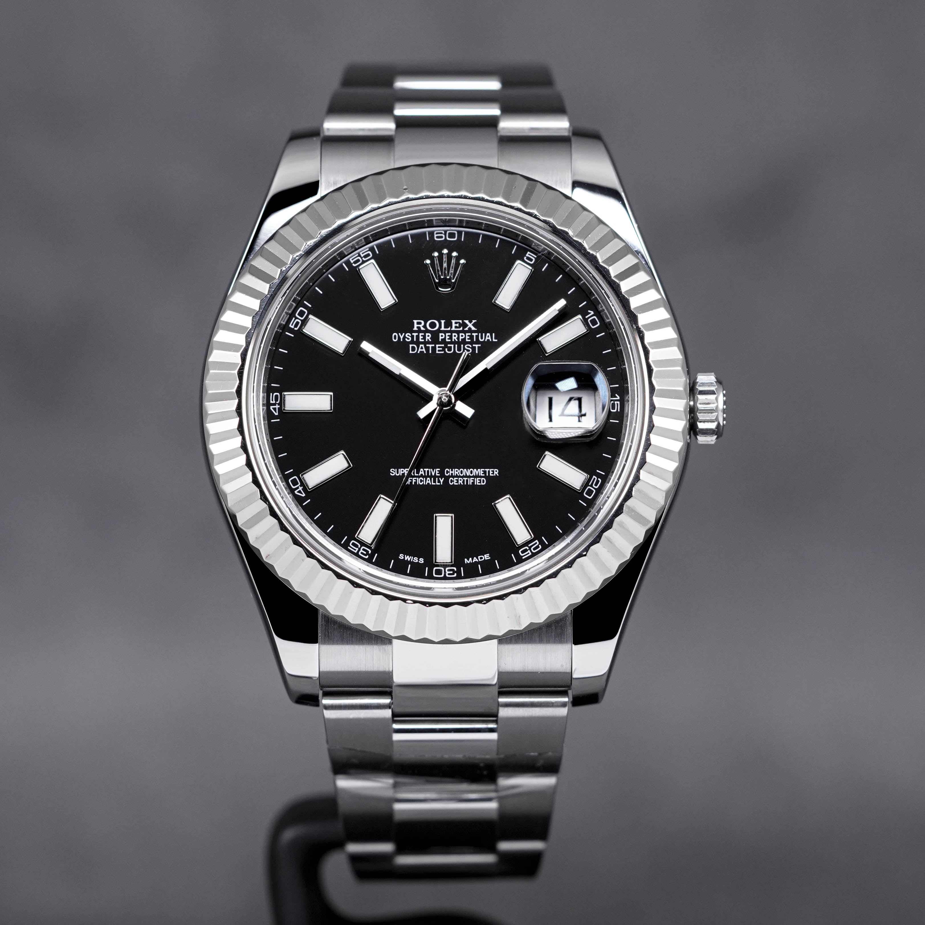 DATEJUST 41MM BLACK DIAL (2015)