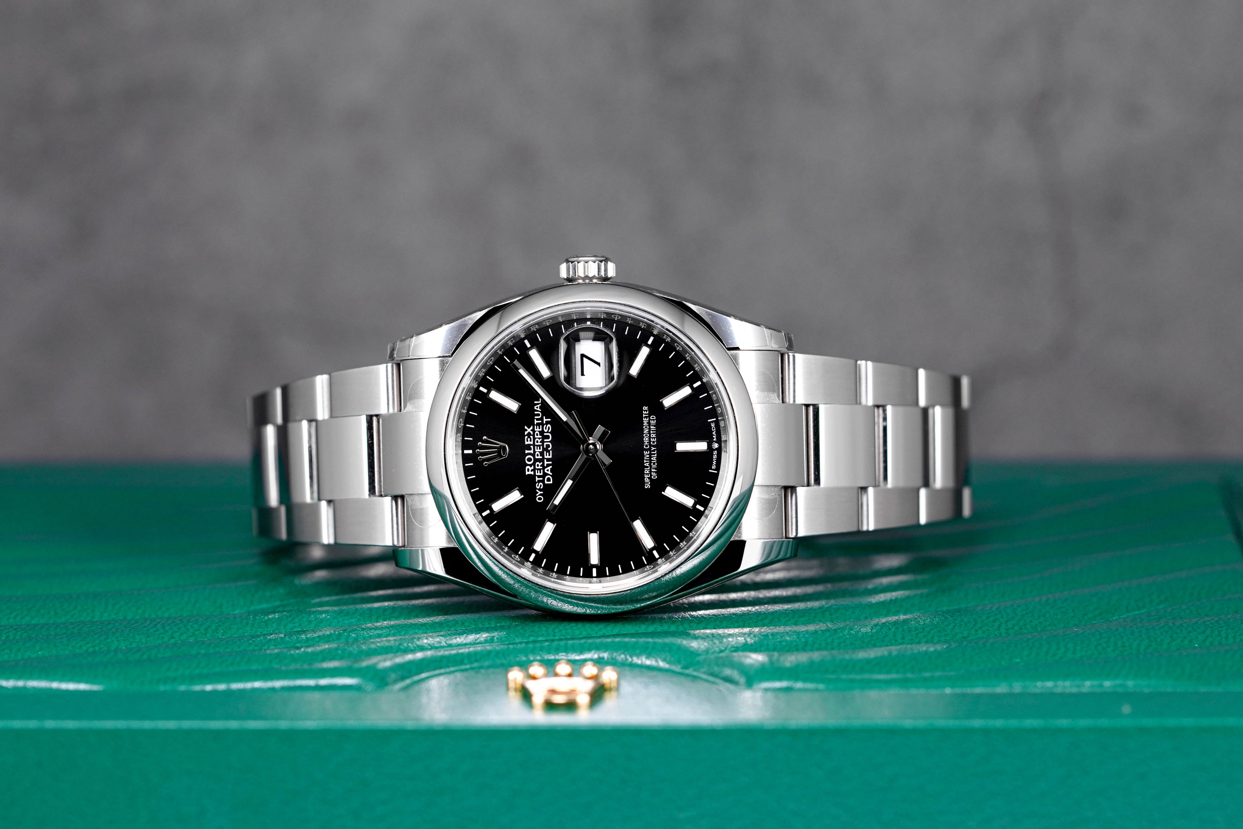 DATEJUST 36MM BLACK DIAL (2021)